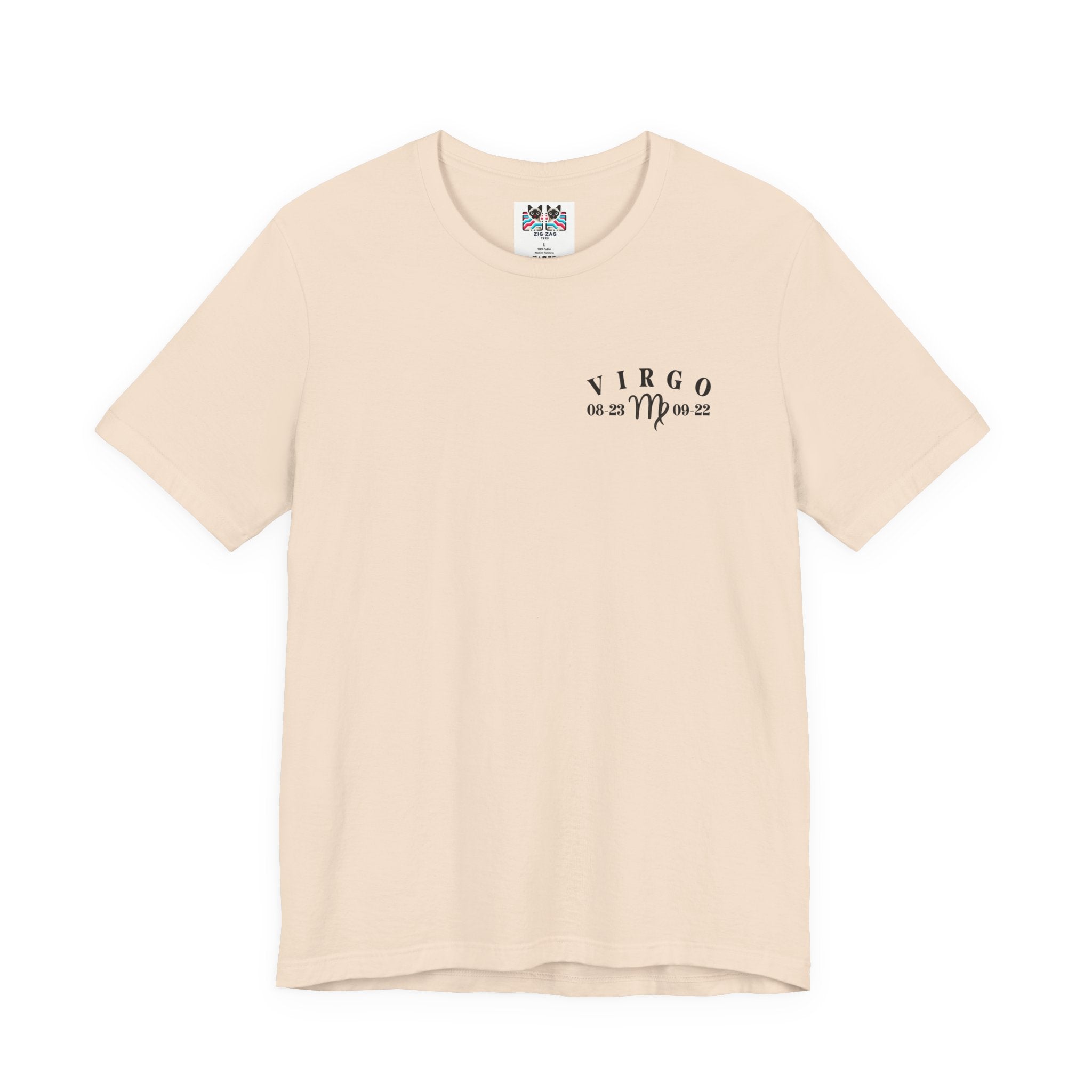 Virgo Constellation & Floral Zodiac T-Shirt – August 23 to September 22