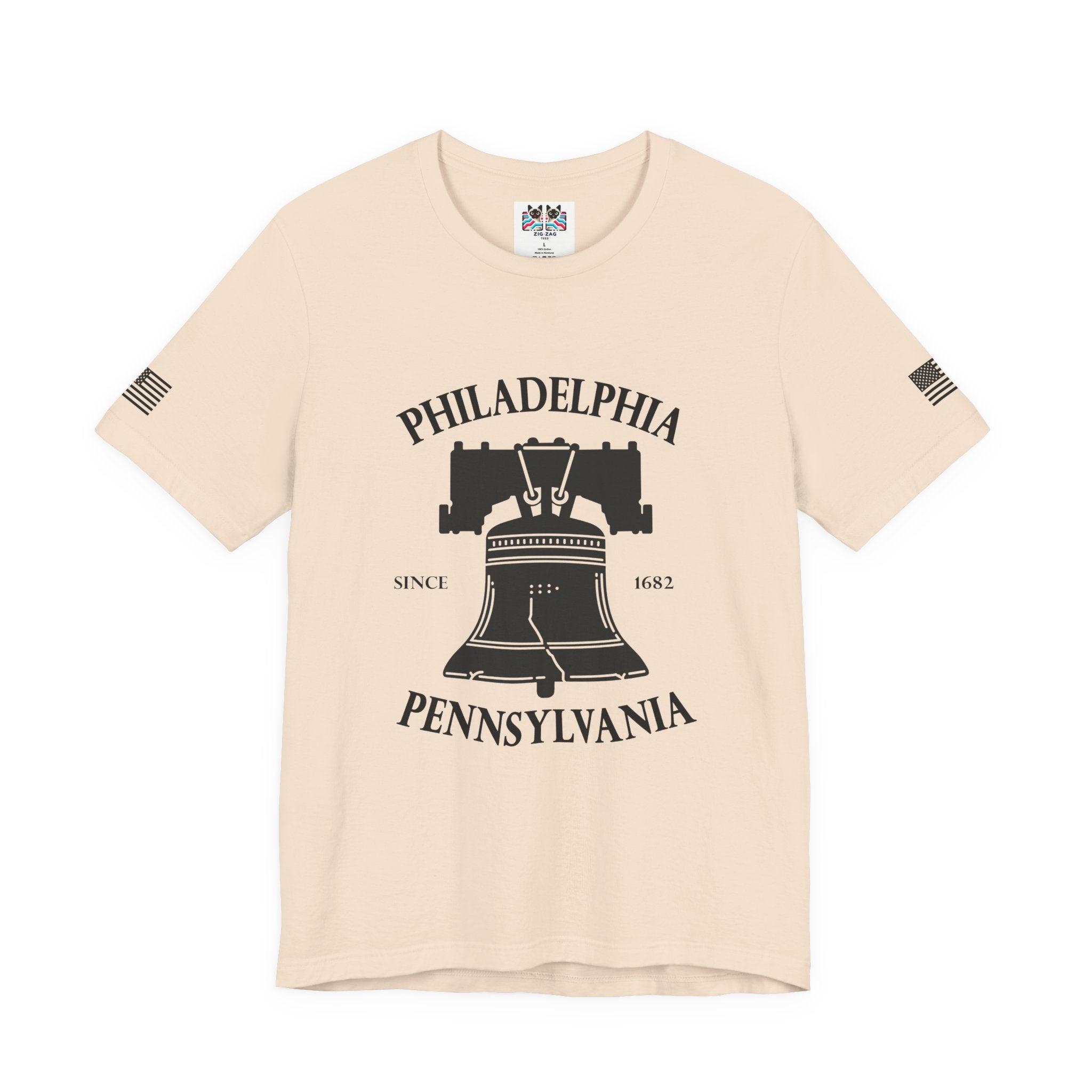 Philadelphia Pennsylvania Since 1682 T-Shirt – Liberty Bell Graphic Tee