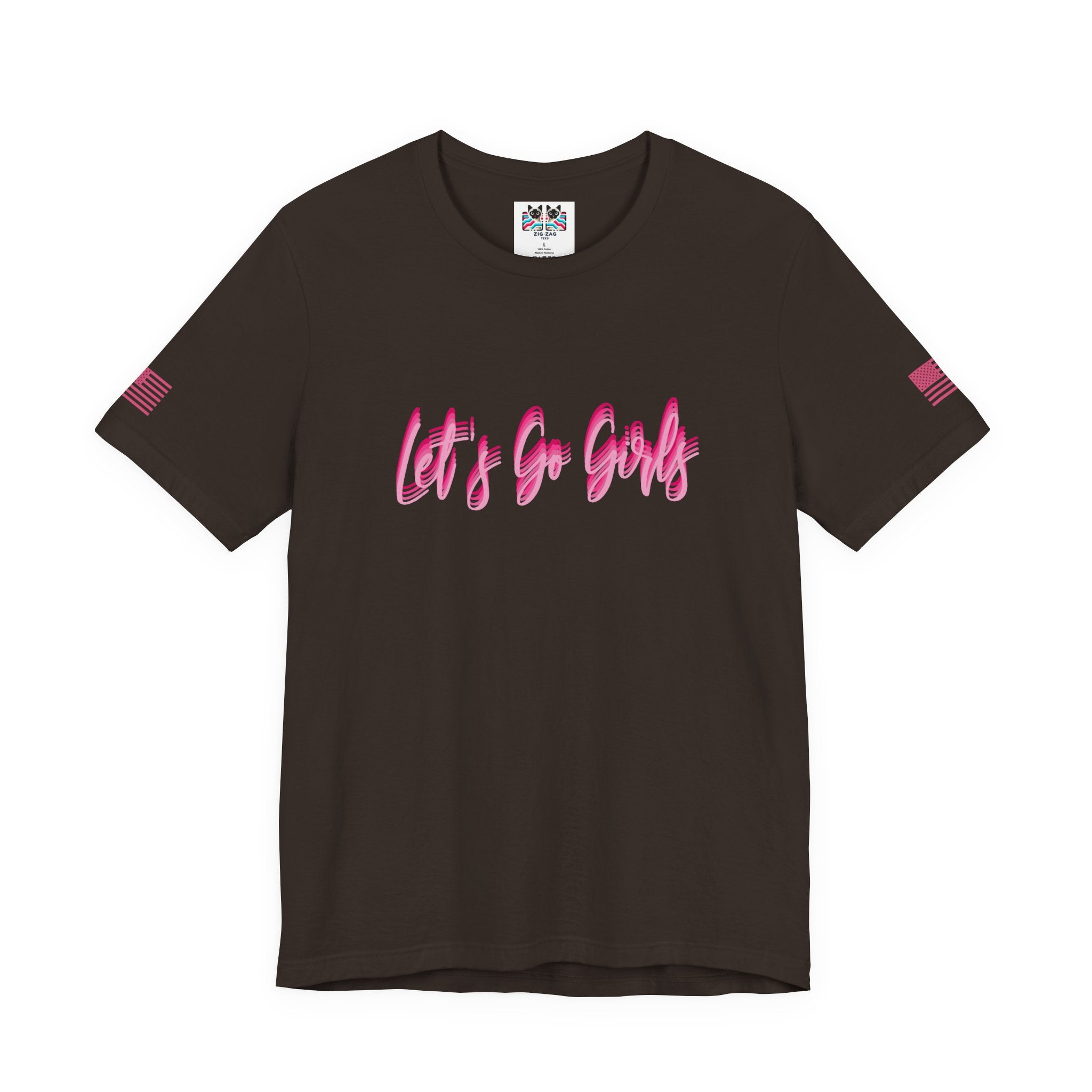 Let's Go Girls T-Shirt – Neon Glow Script Graphic Tee