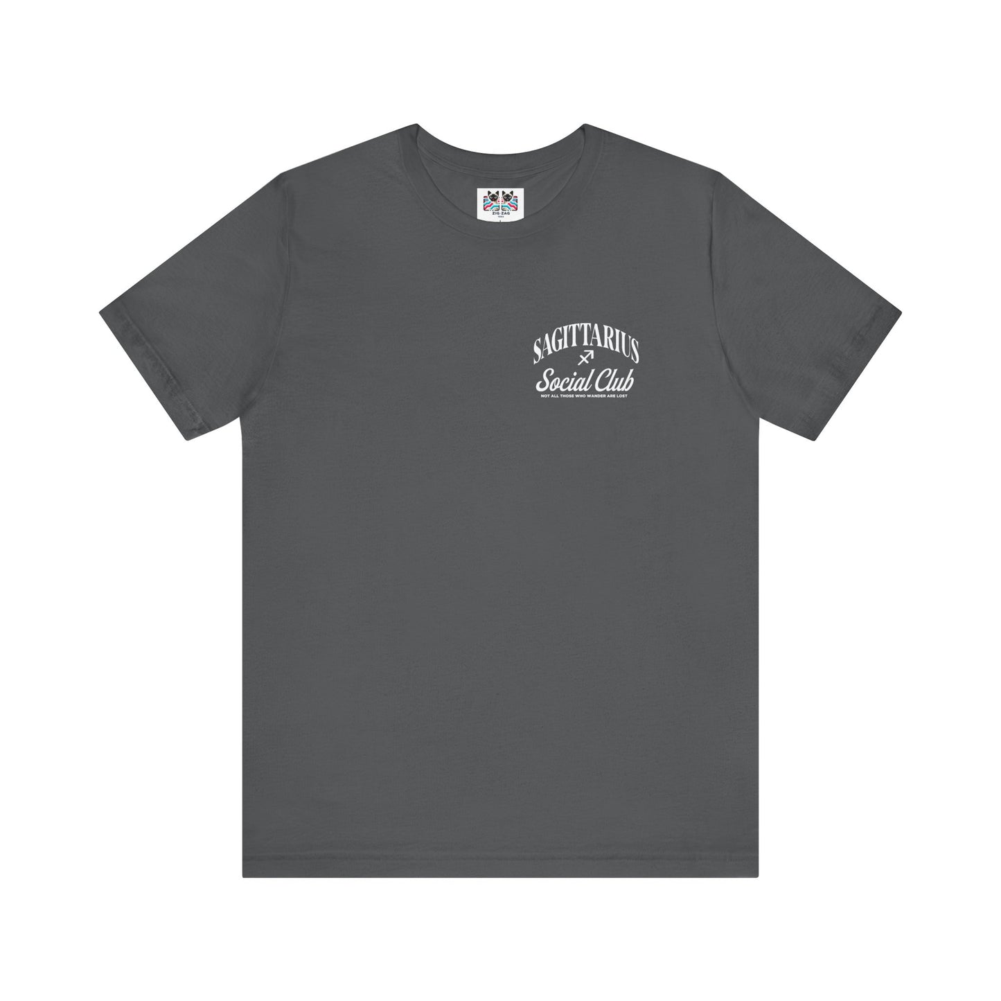 Sagittarius Social Club T-Shirt – Not All Those Who Wander Are Lost