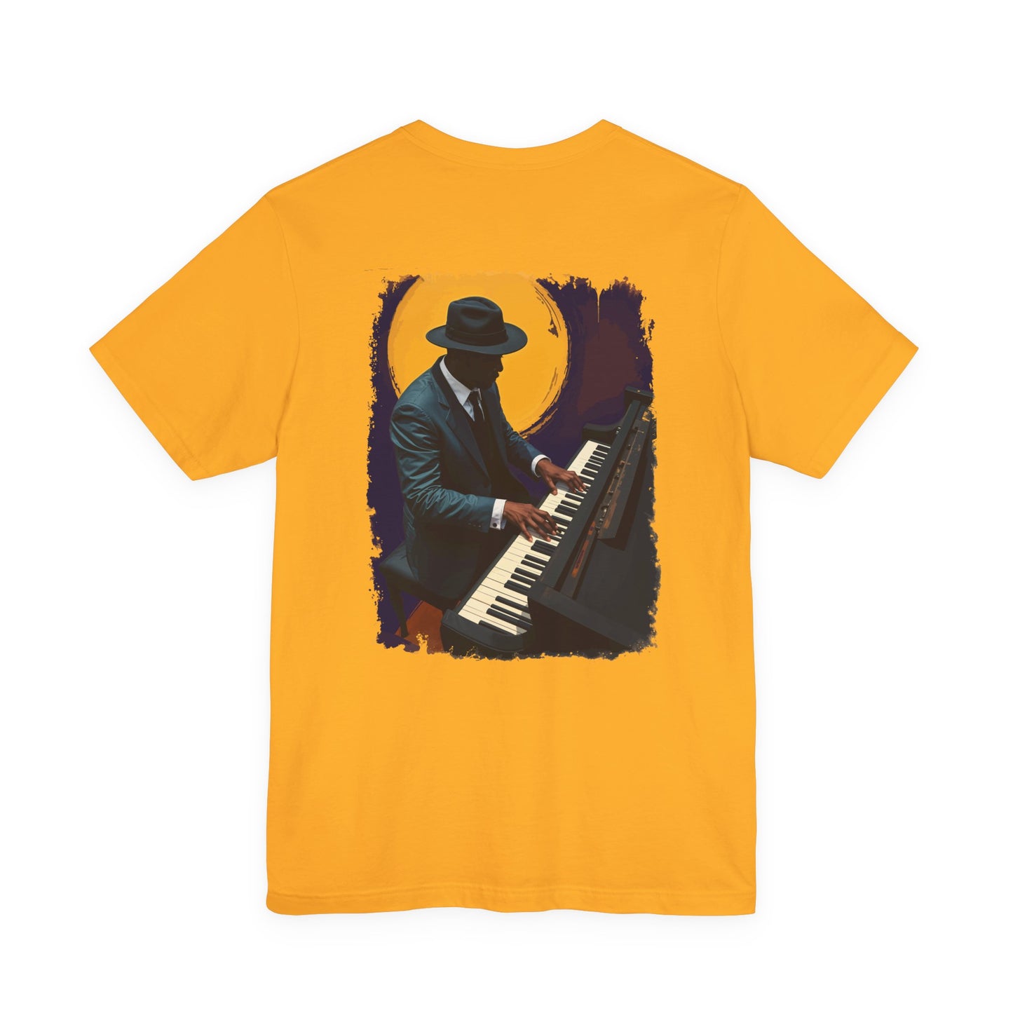 Grand Piano Keys of the Heart T-Shirt – Musician Artistic Graphic