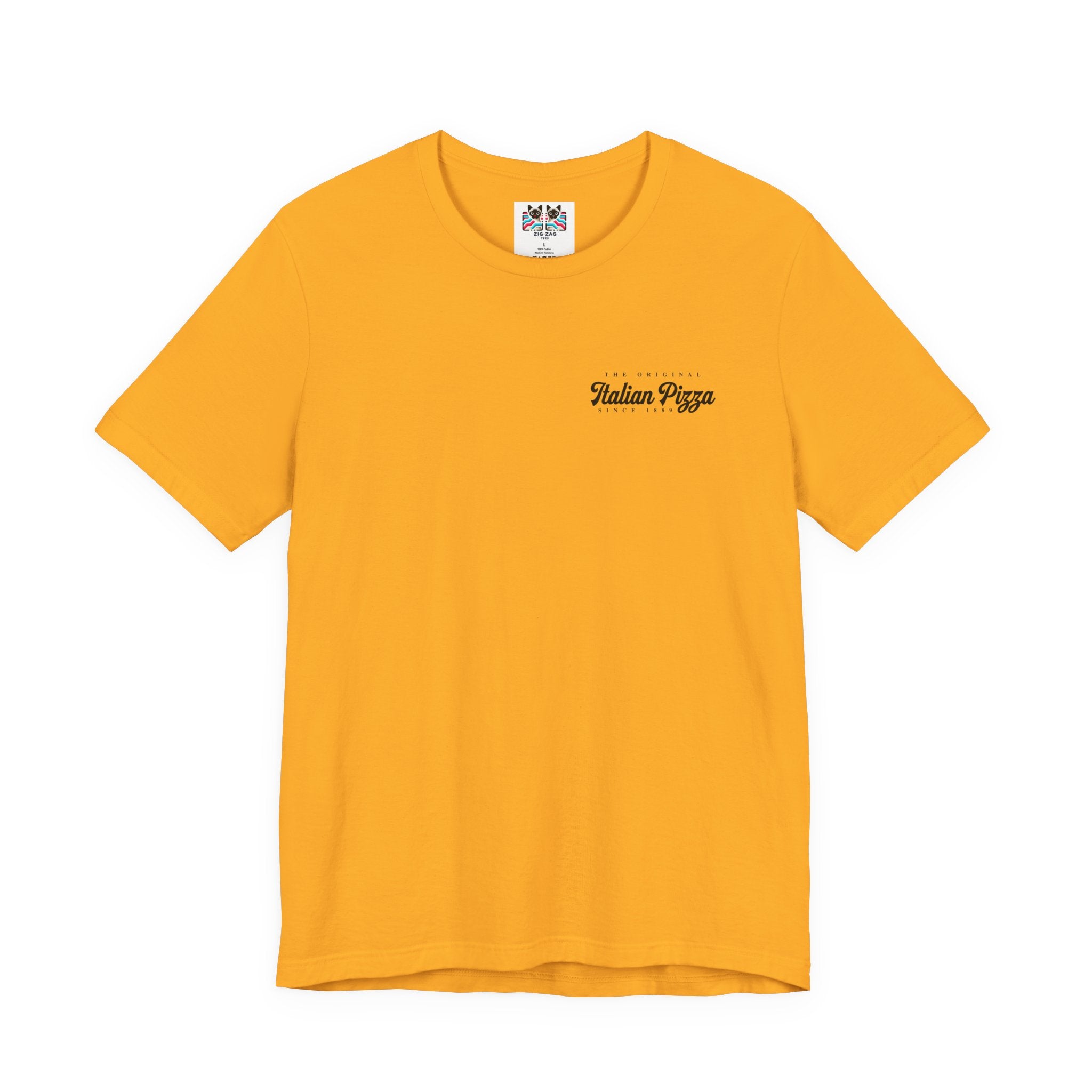 The Original Italian Pizza T-Shirt – Supreme Flavor with Classic Ingredients Graphic
