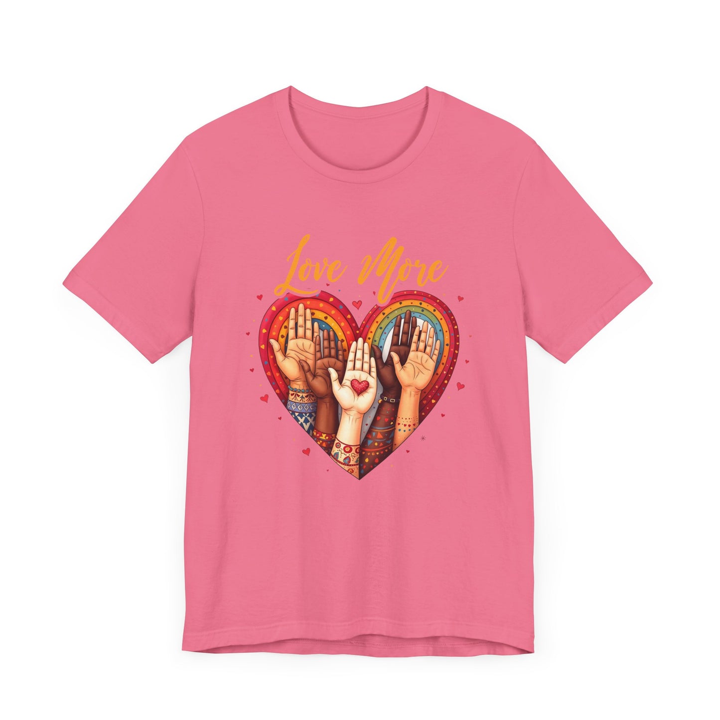 More Love Less Labels Shirt Equality Awareness Graphic Tee Encouraging Acceptance and Identity Beyond Boxes for All People Everywhere