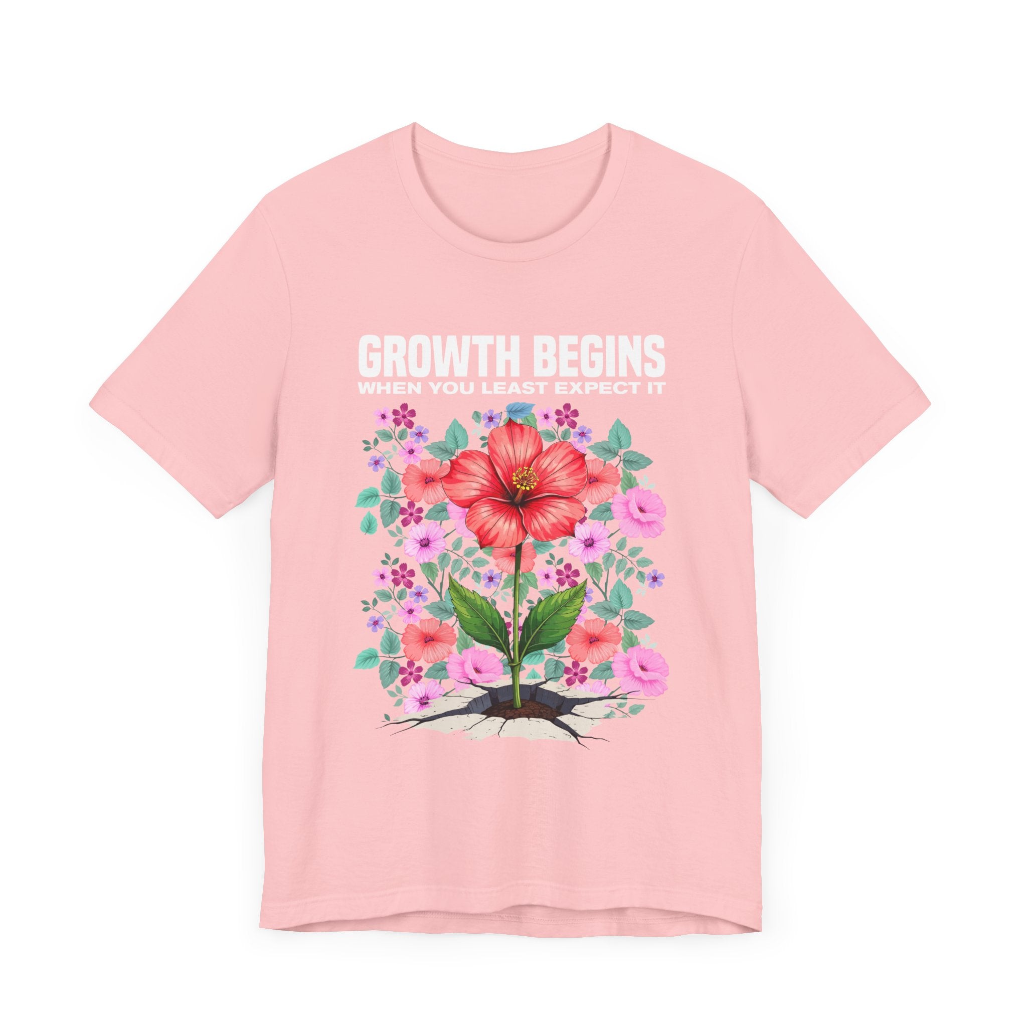 Bloom Where You Are Planted Tee, Inspirational Quote Shirt, Personal Growth Top, Garden Life Tee, Flourish Message Gift