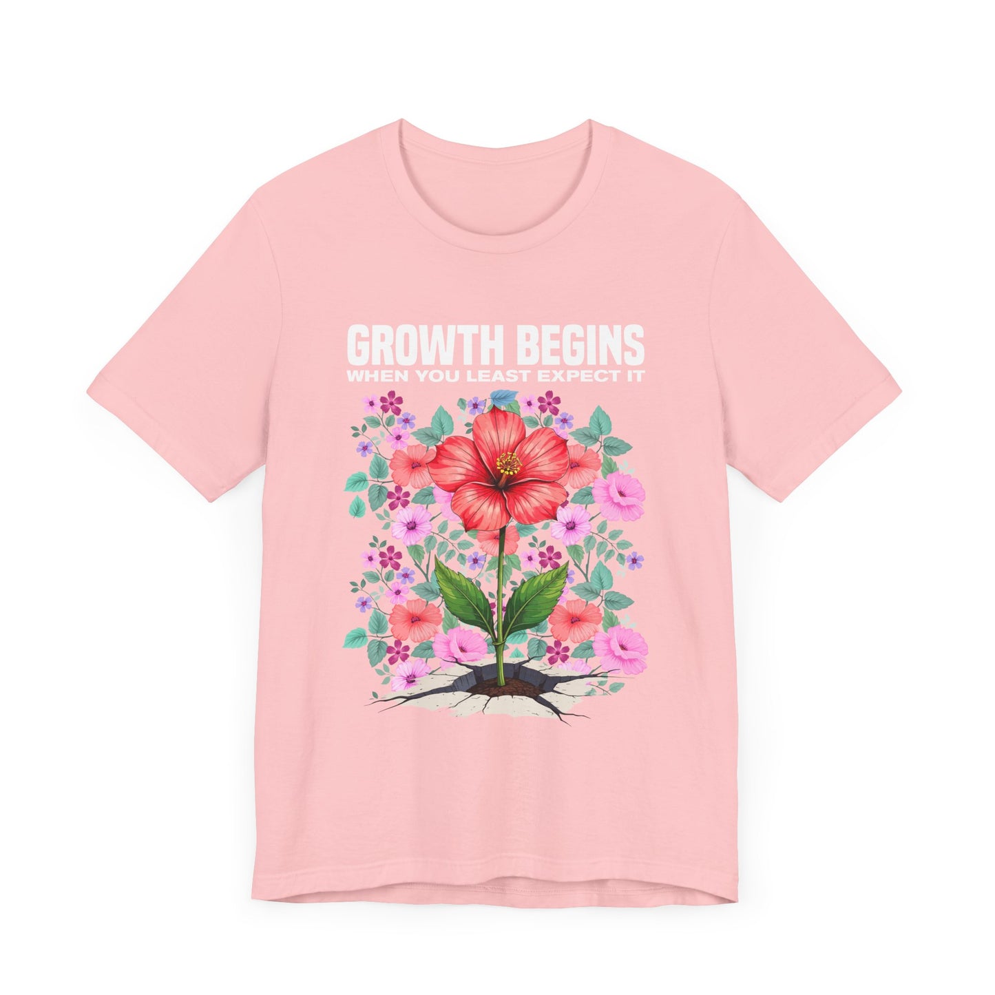 Bloom Where You Are Planted Tee, Inspirational Quote Shirt, Personal Growth Top, Garden Life Tee, Flourish Message Gift