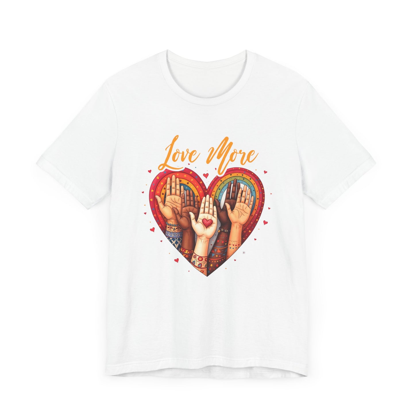More Love Less Labels Shirt Equality Awareness Graphic Tee Encouraging Acceptance and Identity Beyond Boxes for All People Everywhere