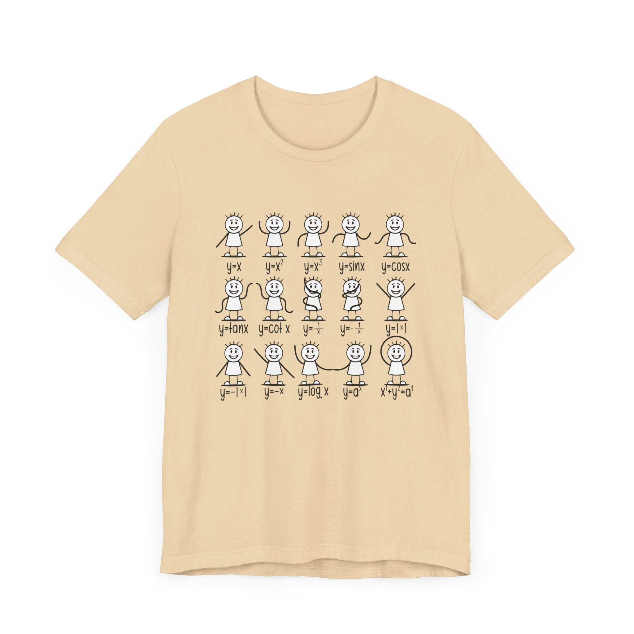 Trigonometry in Action Shirt – Stick Figure Math Humor
