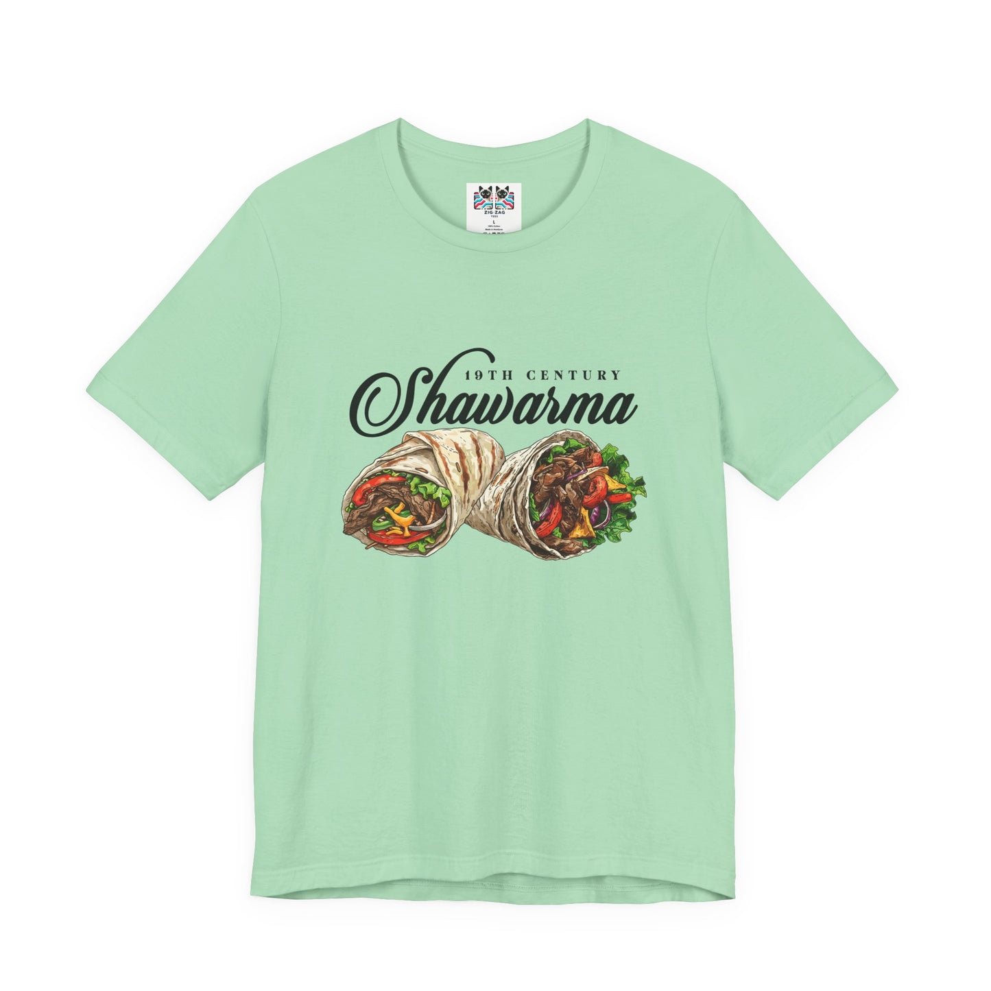 The Classic Shawarma 19th Century Tshirt – Middle Eastern Culinary Icon