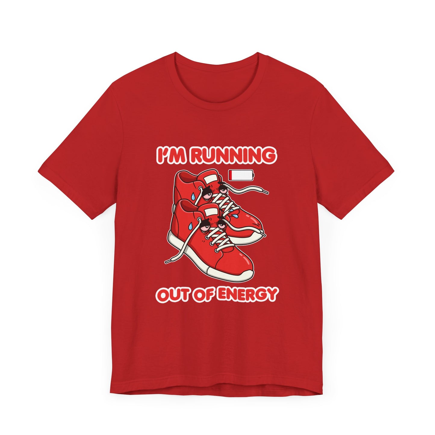 The Only Thing I Run Is Out of Patience Tee, Lazy Humor Shirt, Anti Fitness Graphic Tee, Sarcastic Energy Gift, No Cardio Top