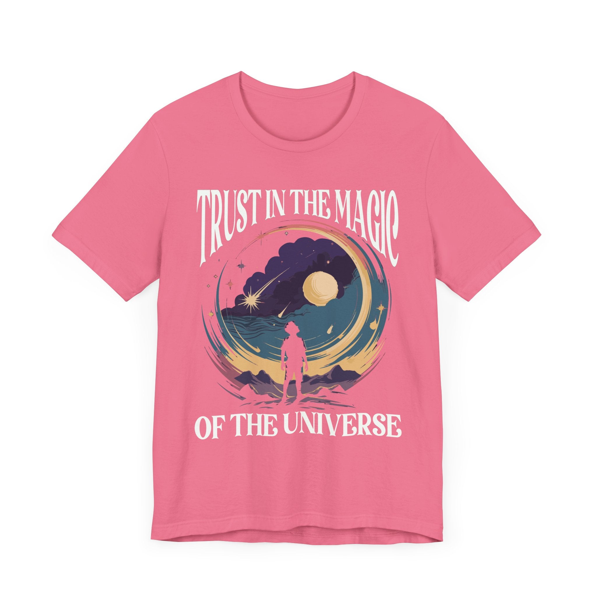 Trust in the Magic of the Universe Shirt, Manifestation Tee, Cosmic Energy T Shirt, Spiritual Growth Gift, Mystic Vibes Tee