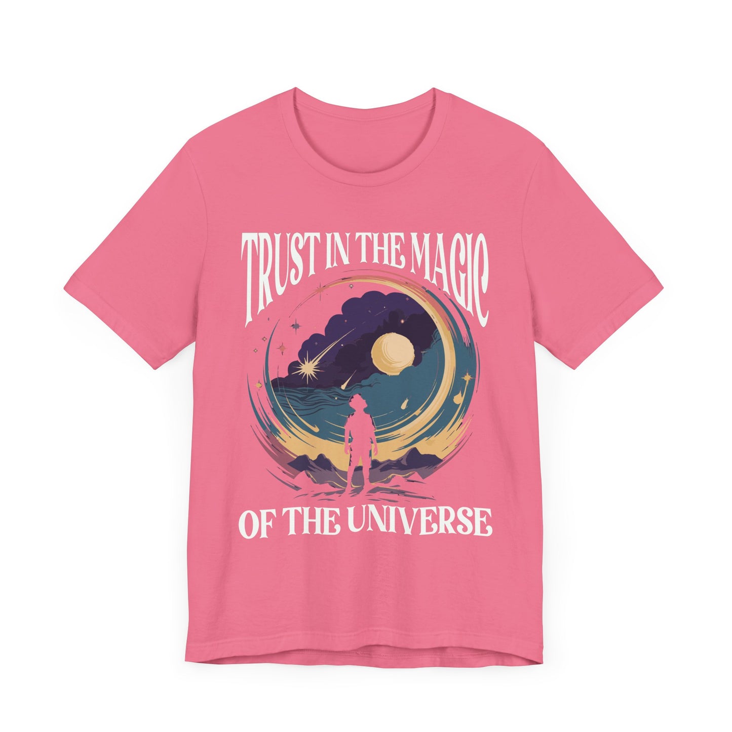 Trust in the Magic of the Universe Shirt, Manifestation Tee, Cosmic Energy T Shirt, Spiritual Growth Gift, Mystic Vibes Tee