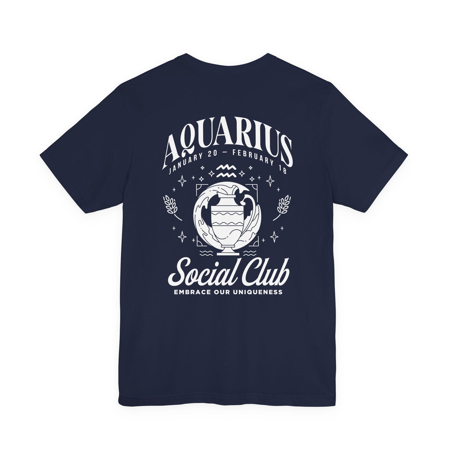 Aquarius Social Club T-Shirt – Embrace Our Uniqueness