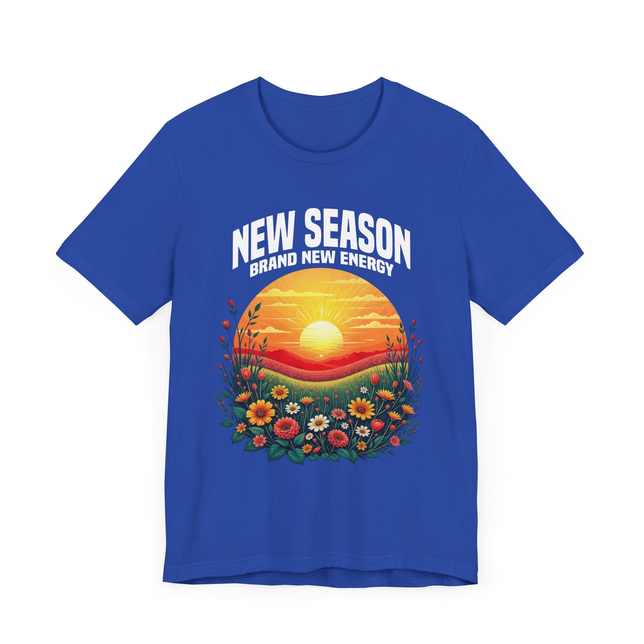 New Season New Energy Tee, Fresh Start Shirt, Spring Reset Top, Personal Growth Tee, Motivational Mood Tee