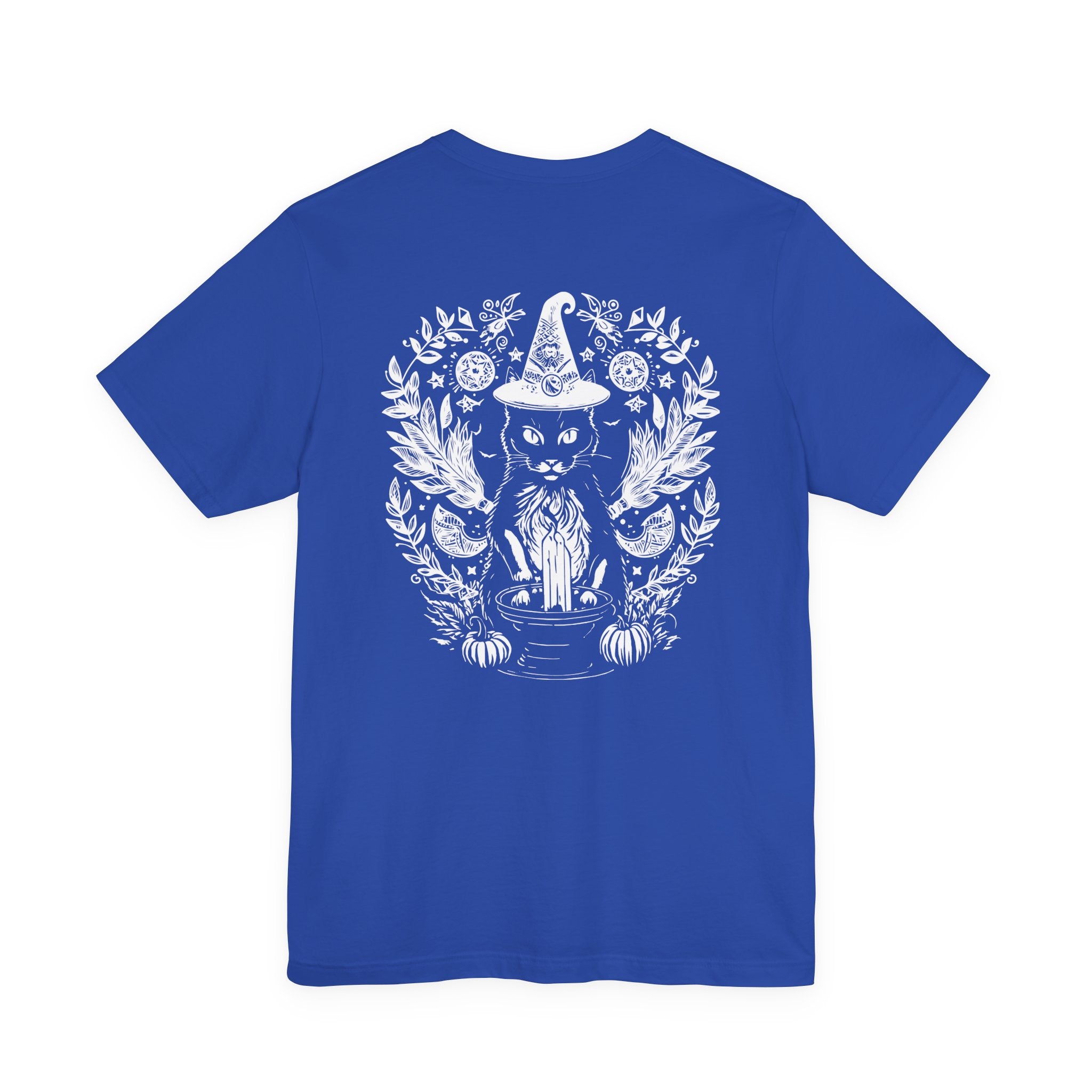 Witchy Black Cat Moon Candle Magic T-Shirt