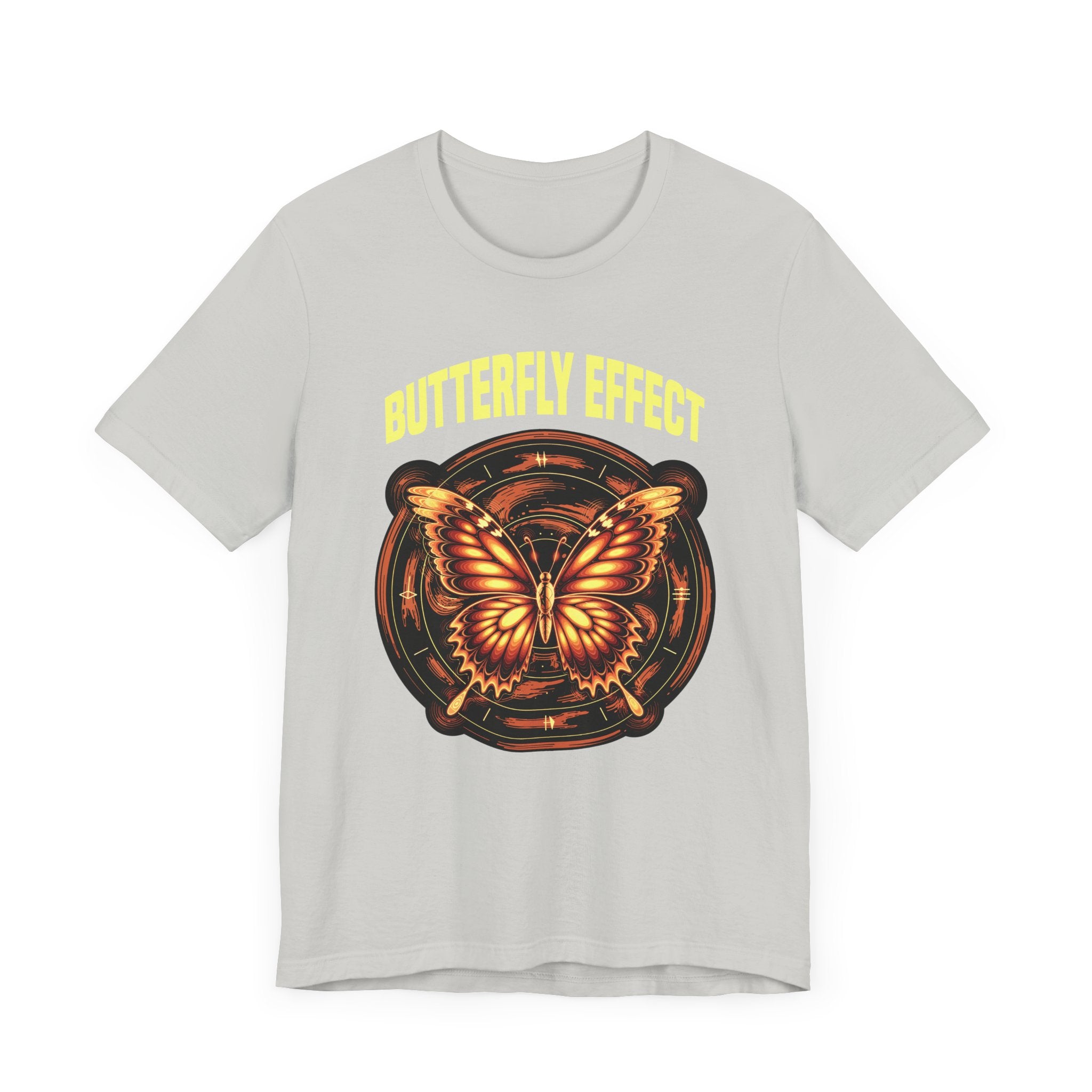 Warning Butterfly Effect Ahead Tee, Sci-Fi Chaos Shirt, Time Shift Graphic Tee, Multiverse Humor Top, Cause and Effect Gift