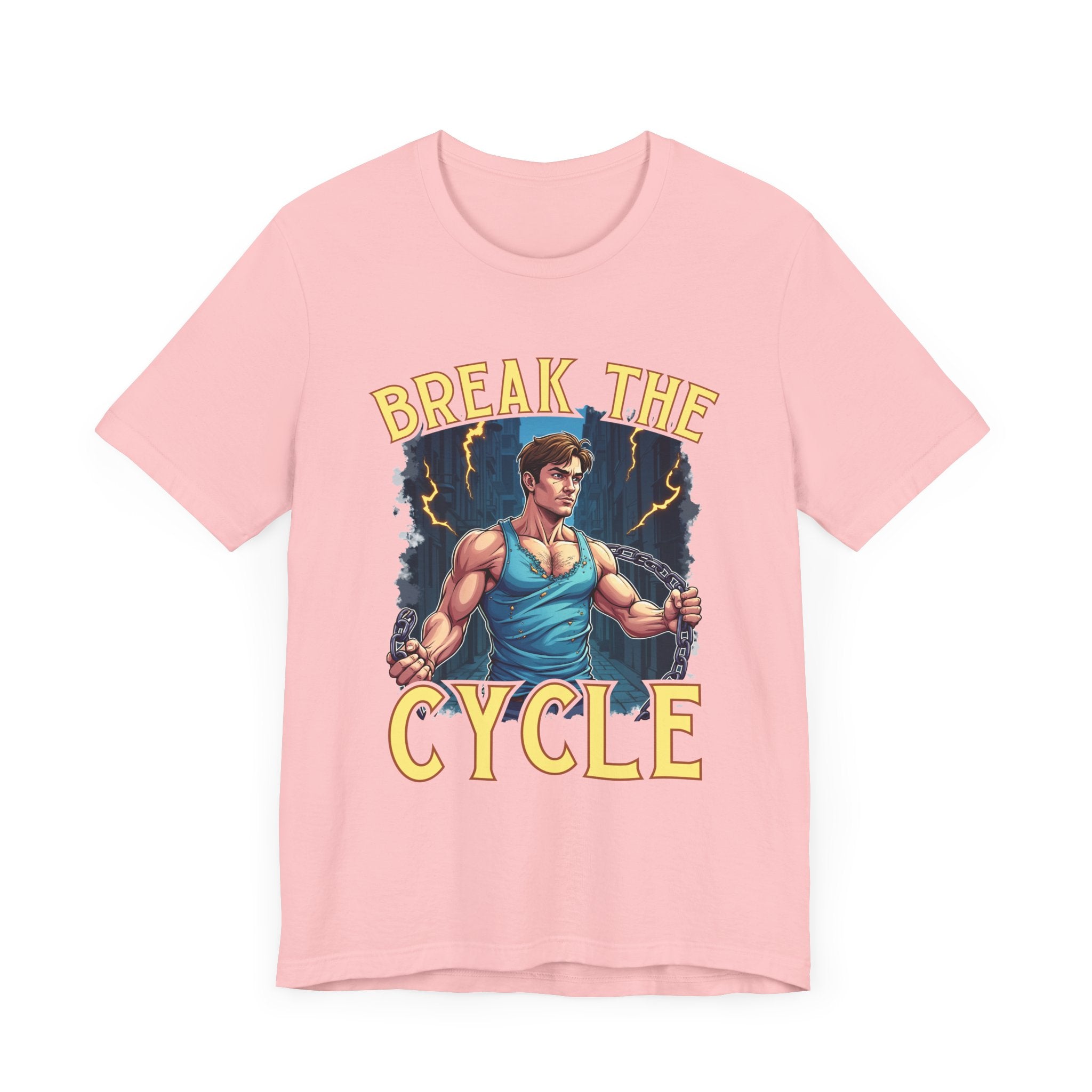 Break the Cycle – Strong Men Unleash your inner strength and determination Graphic T-Shirt