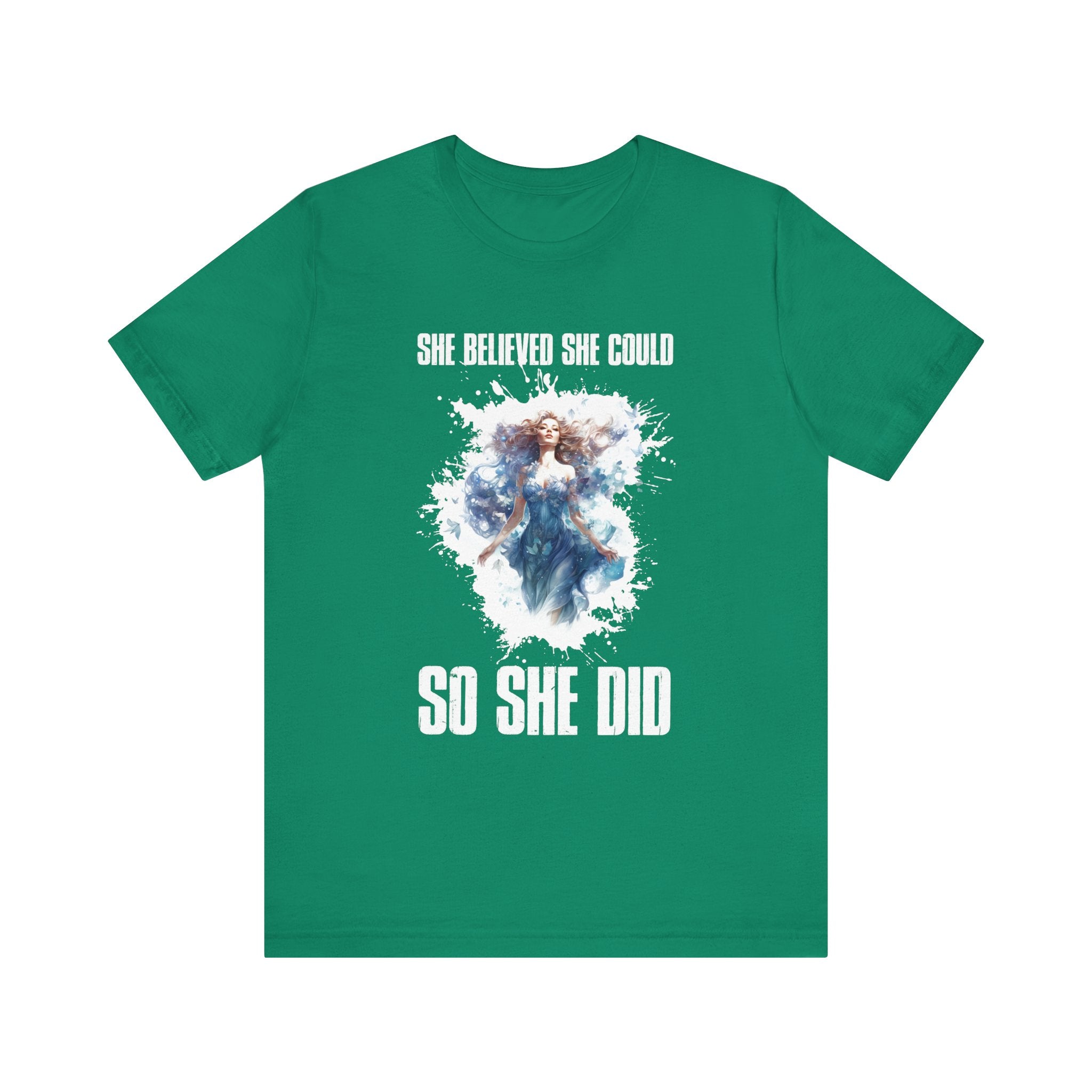 She Believed She Could So She Did Shirt, Inspirational Women's Tee, Empowerment Quote Top, Motivated Female Shirt, Girl Power Gift