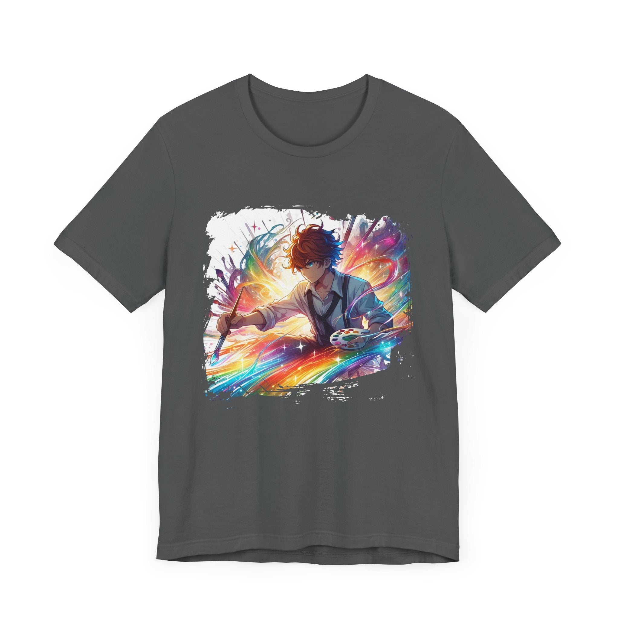 I Am The Creator Of My Destiny Shirt, Bold Painter Manifestation Tee, Artistic Power Graphic T Shirt, Spiritual Anime Apparel, Self Expression Top