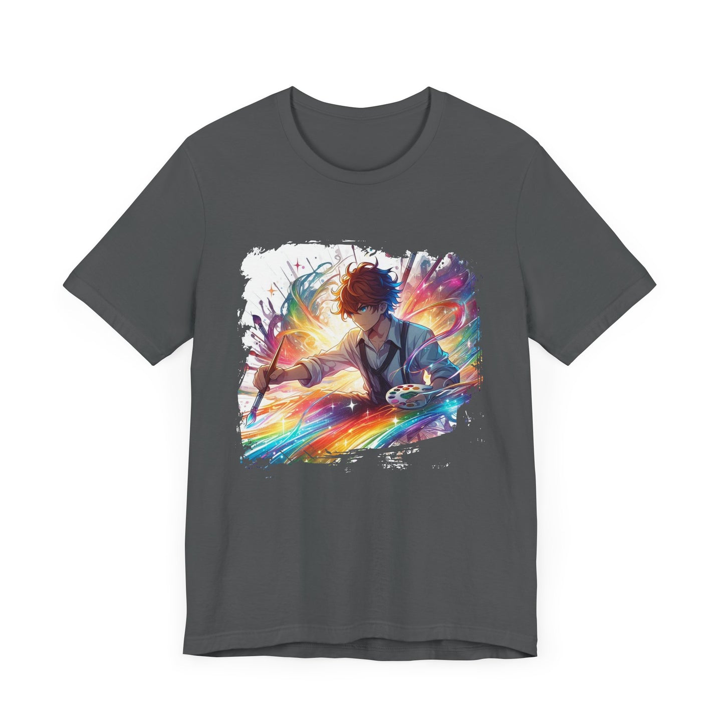 I Am The Creator Of My Destiny Shirt, Bold Painter Manifestation Tee, Artistic Power Graphic T Shirt, Spiritual Anime Apparel, Self Expression Top