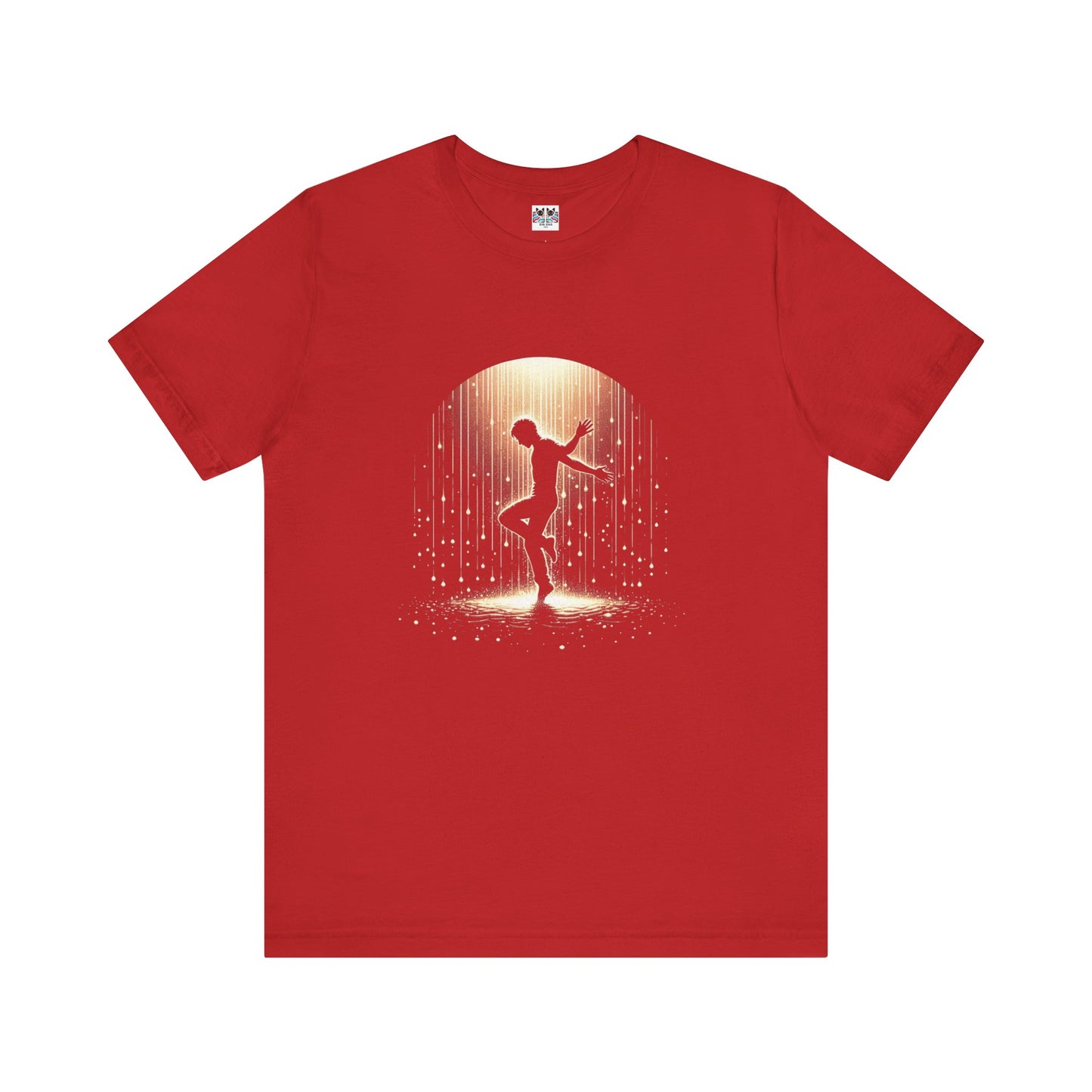 Rain and Radiance Inspiring Silhouette Dance Through the Storm T-Shirt