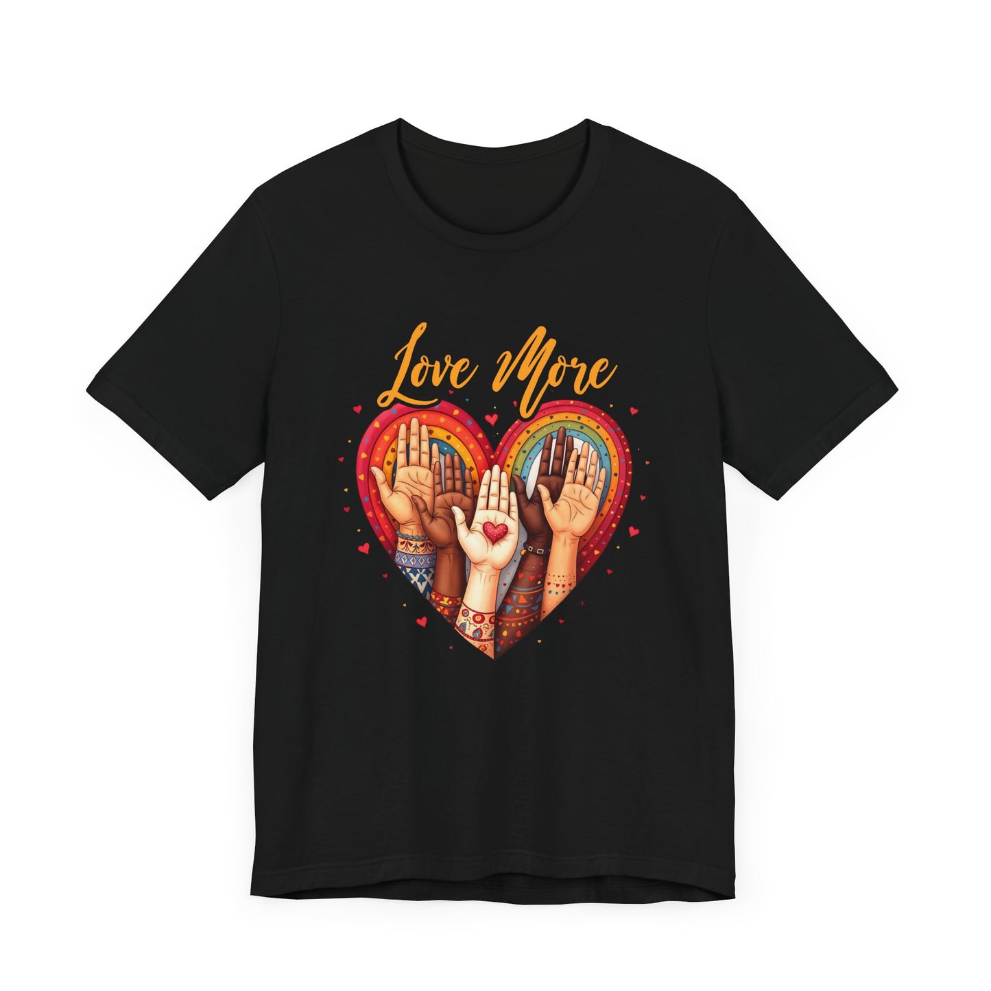 More Love Less Labels Shirt Equality Awareness Graphic Tee Encouraging Acceptance and Identity Beyond Boxes for All People Everywhere