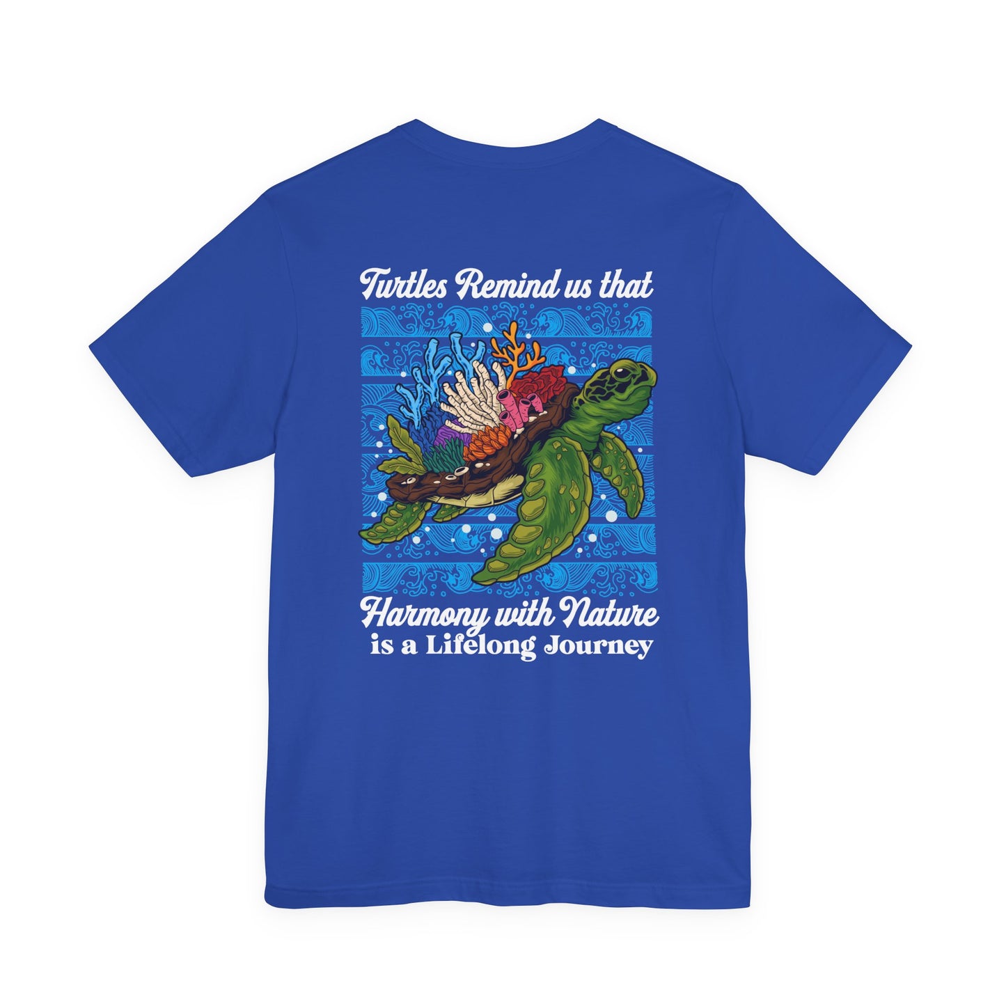 Harmony with Nature Turtle Tshirt – A Lifelong Journey