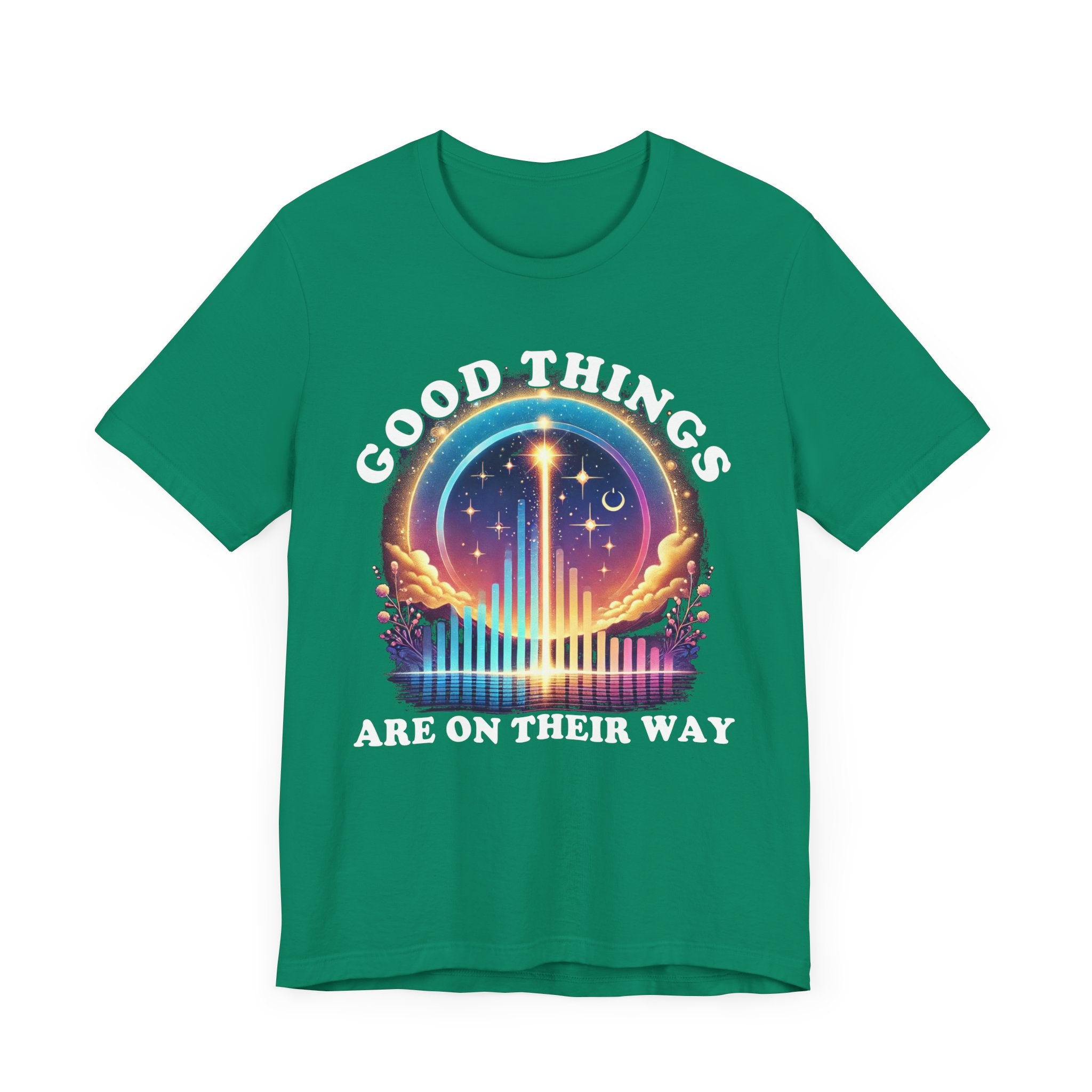 Good Things Are On their Way, Spiritual Manifesting T Shirt, Positive Energy Shirt, Dream Life Tee