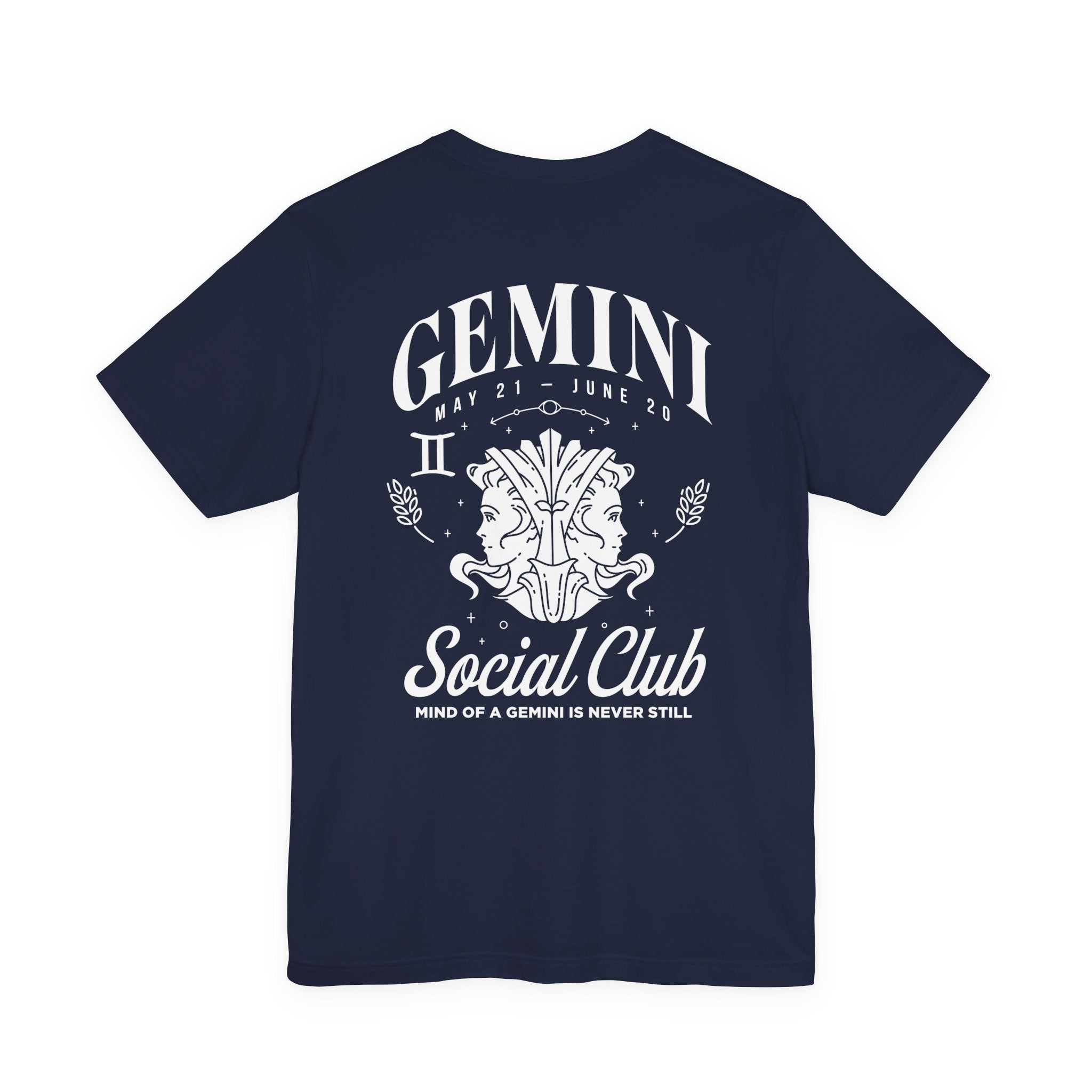Gemini Social Club T-Shirt – Mind of the Gemini Is Never Still