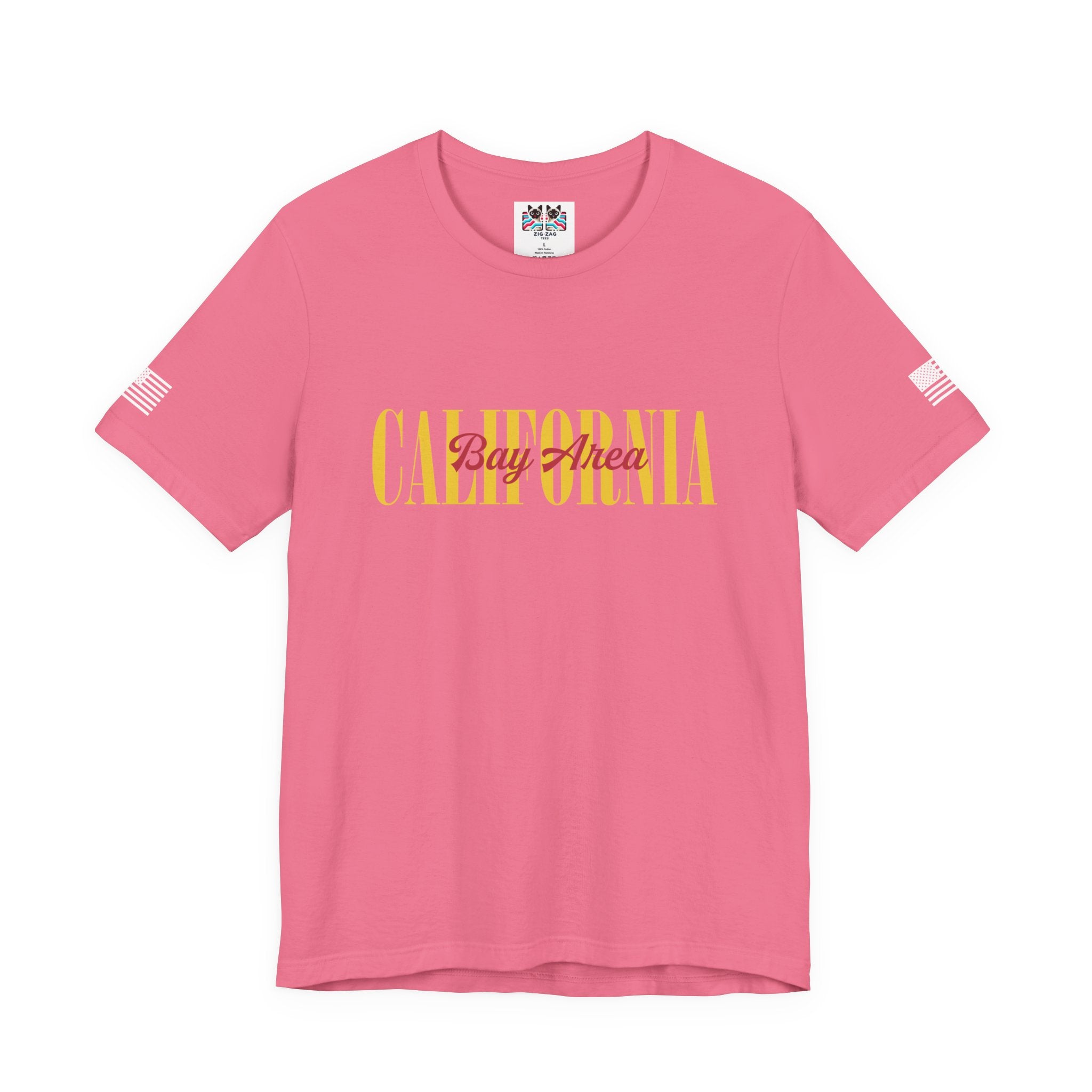 California Bay Area T-Shirt – Bold Varsity Style Graphic Tee