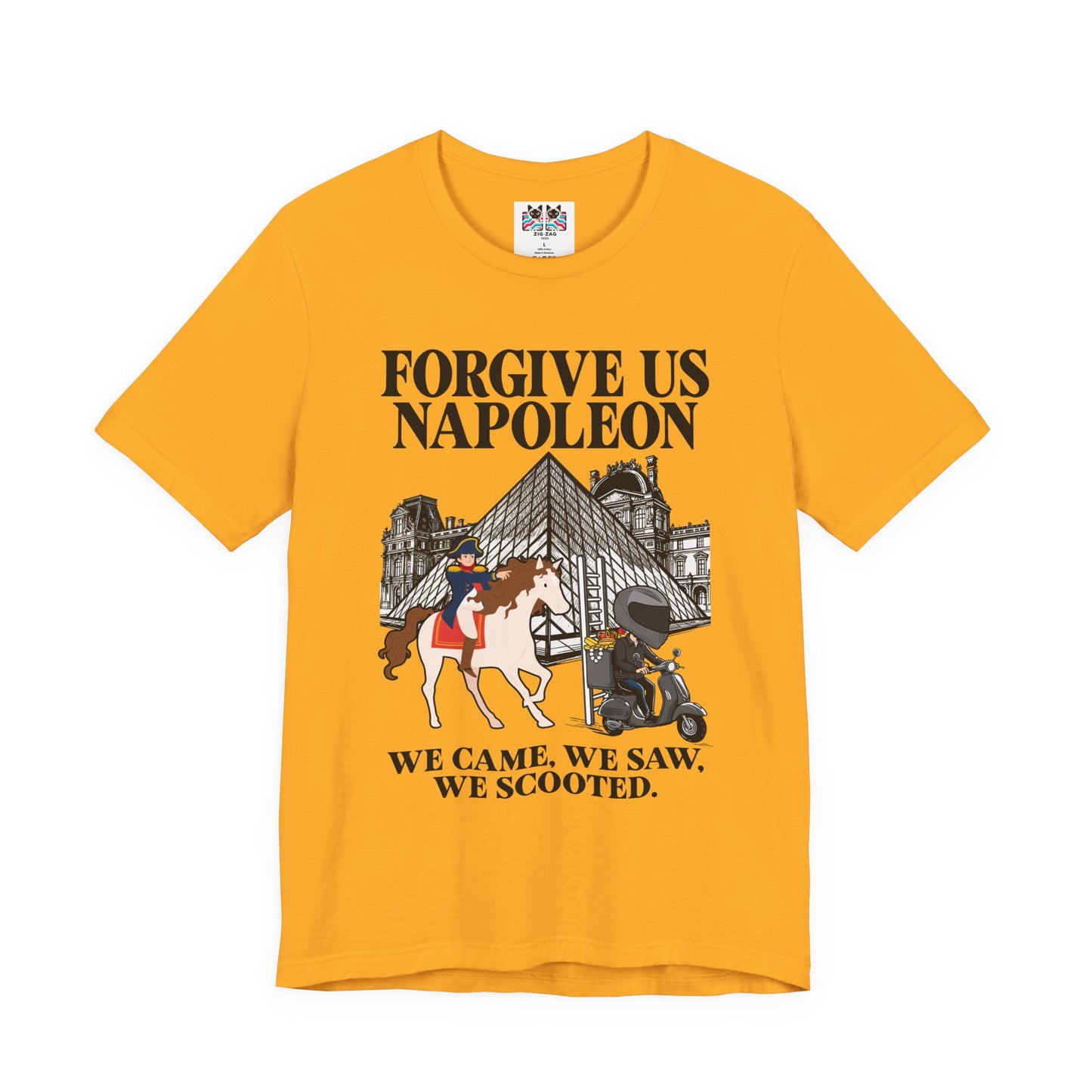Forgive Us Napoleon – Louvre Museum Heist Tee