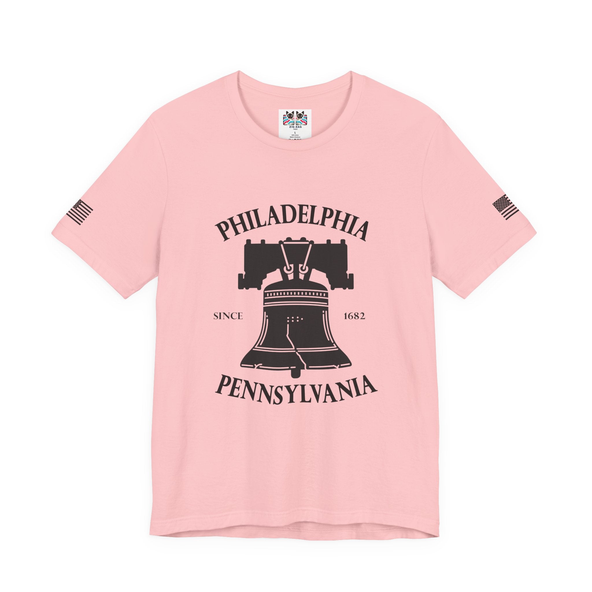 Philadelphia Pennsylvania Since 1682 T-Shirt – Liberty Bell Graphic Tee