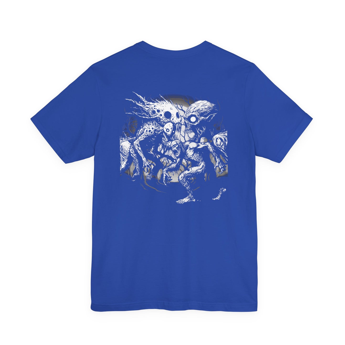 Zombie Horde vs Eldritch Monster Horror T-Shirt