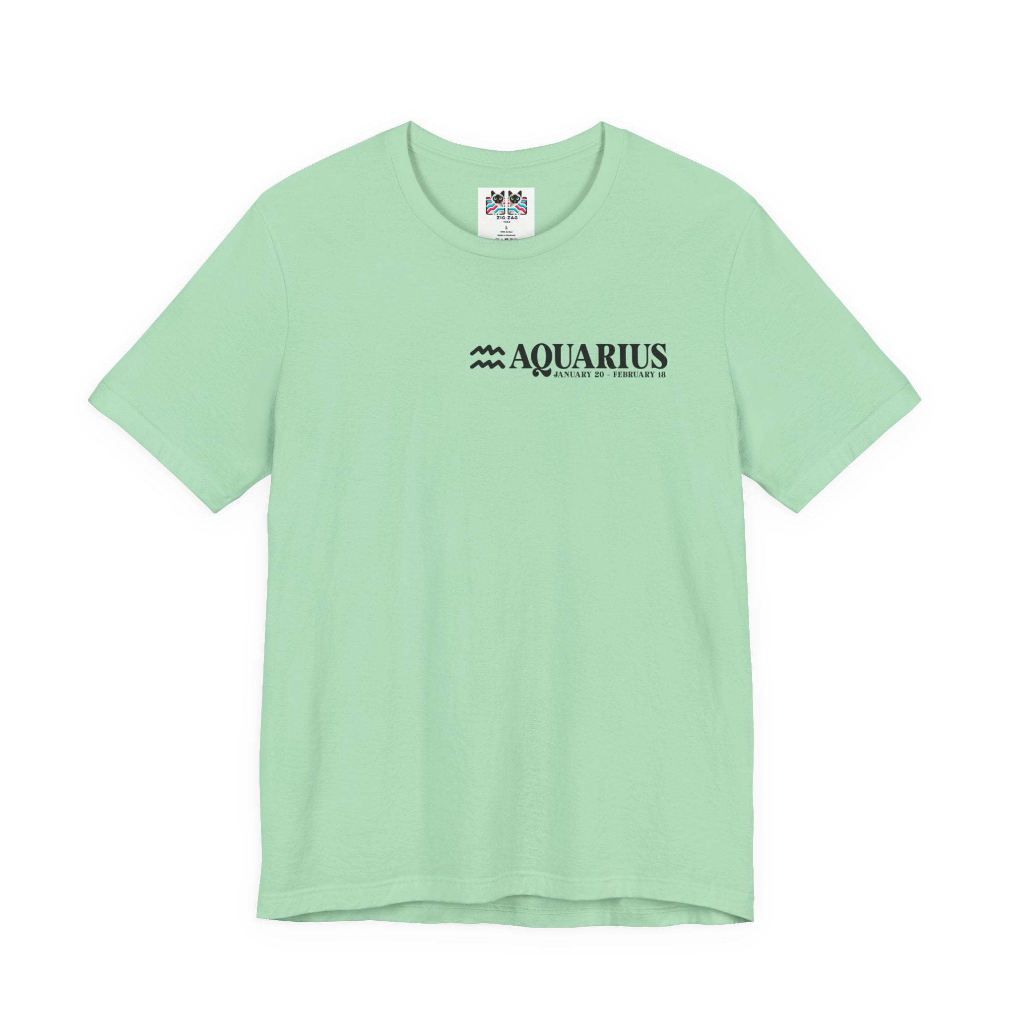 Aquarius Zodiac T-Shirt – Be the Change Air Element