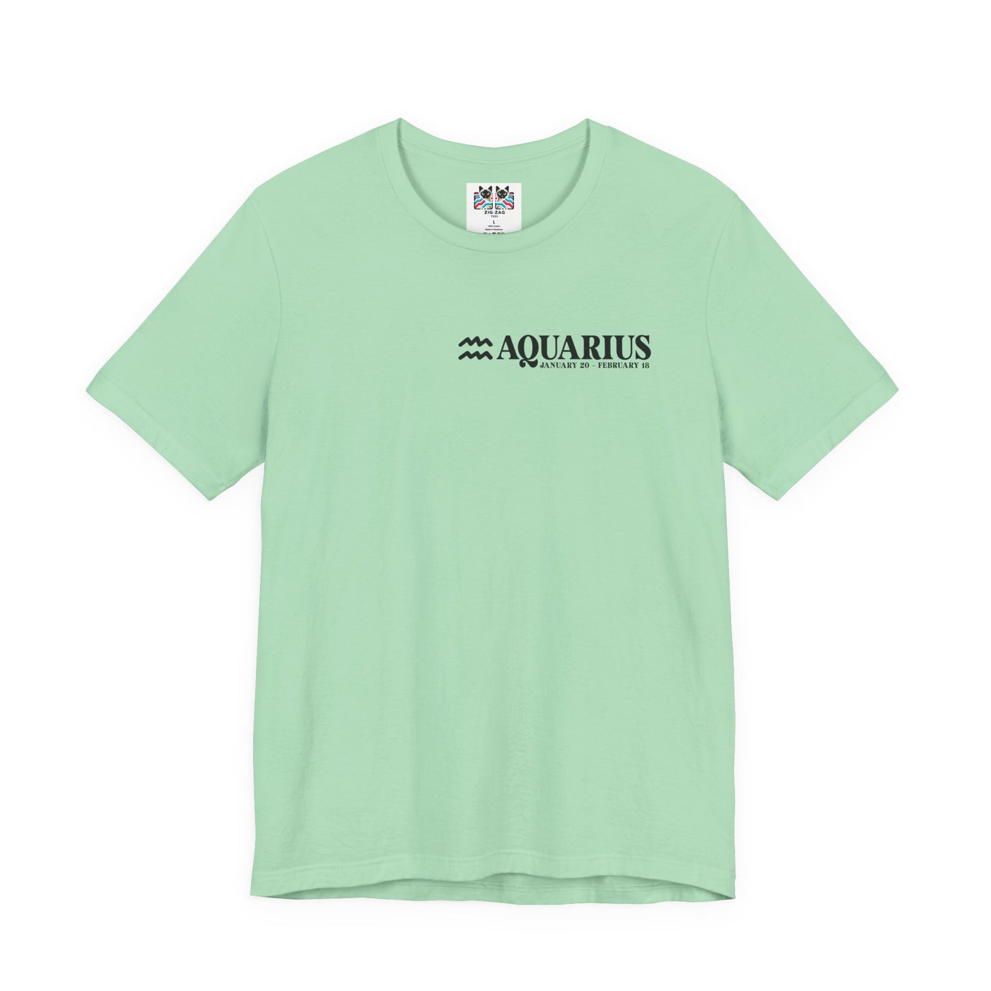 Aquarius Zodiac T-Shirt – Be the Change Air Element