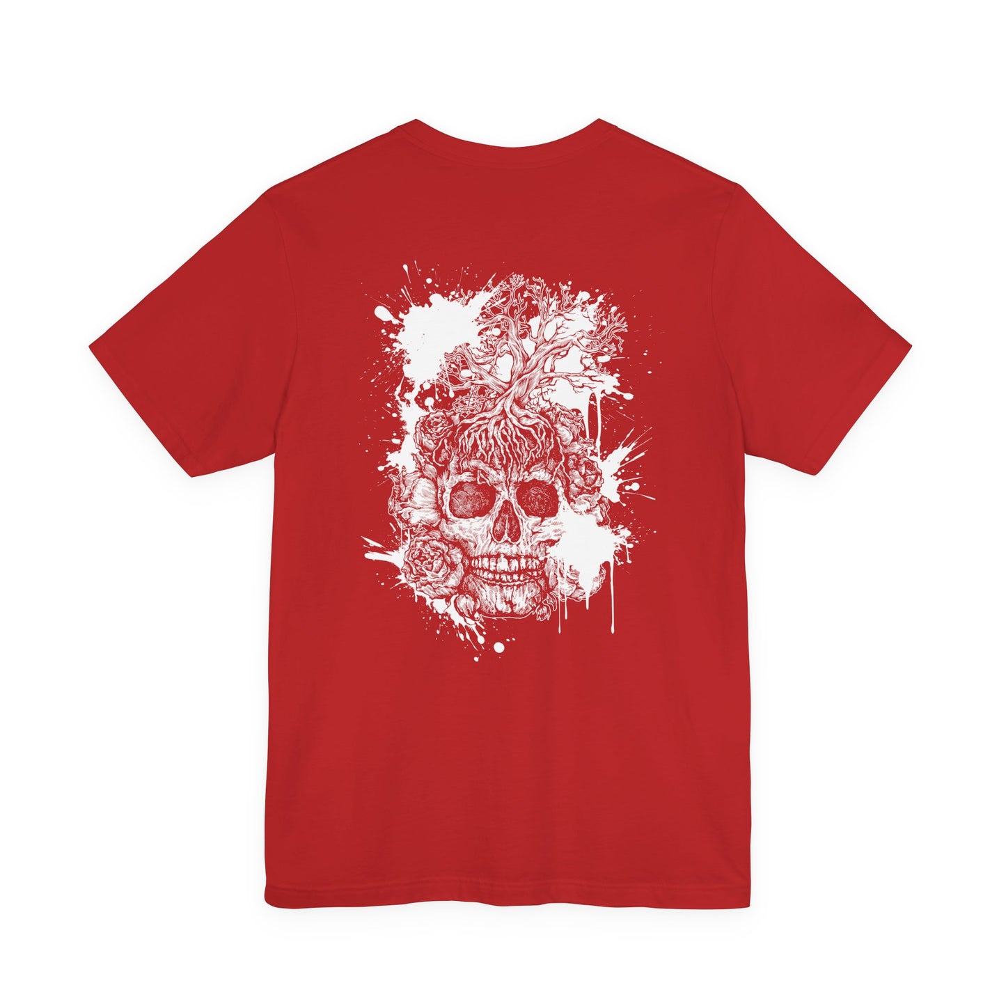 Dark Forest Spirit Skull Tree Horror T-Shirt