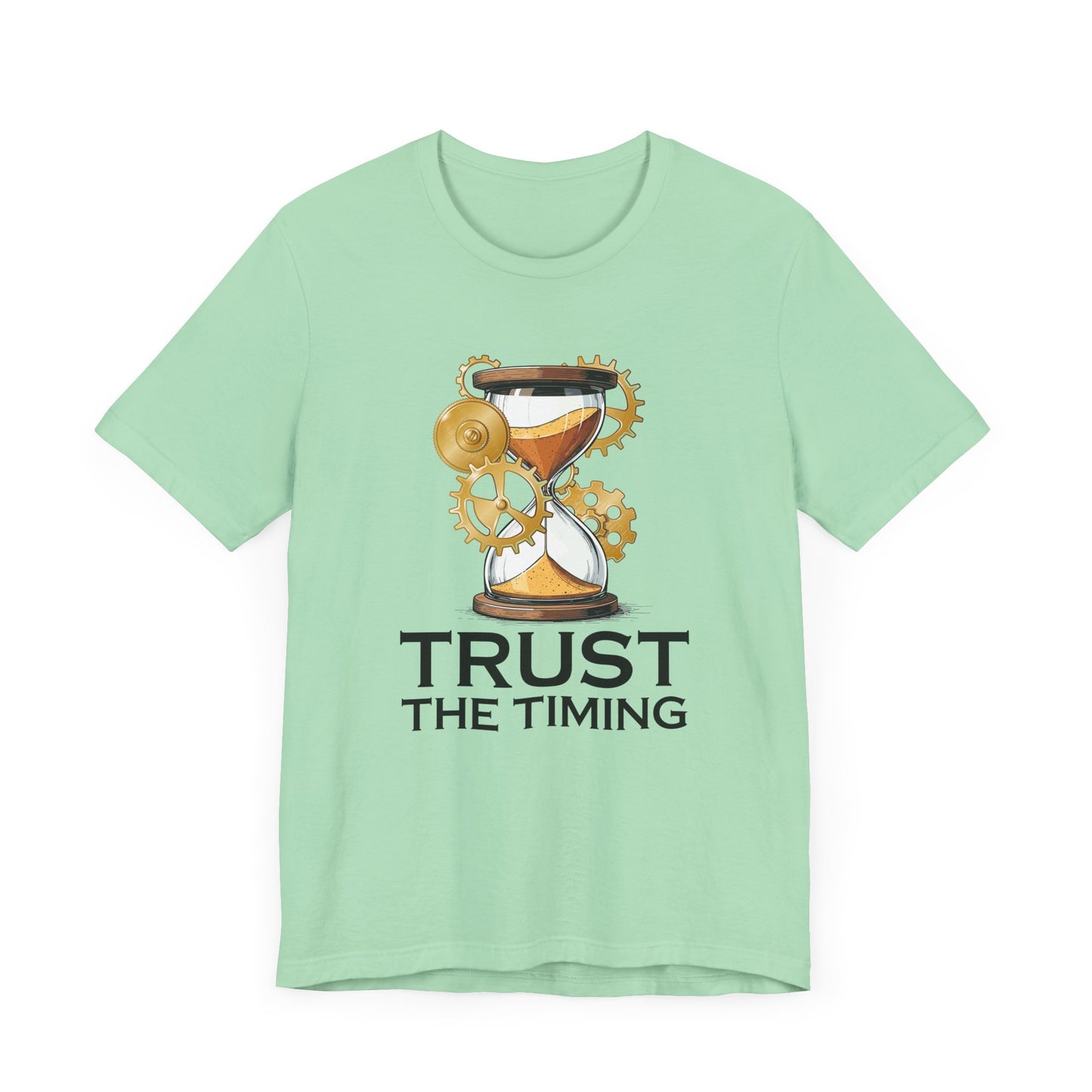 Trust the Timing Manifestation Tee for People Who Know the Universe Is on Schedule Even When Their Plans Feel Slightly Delayed