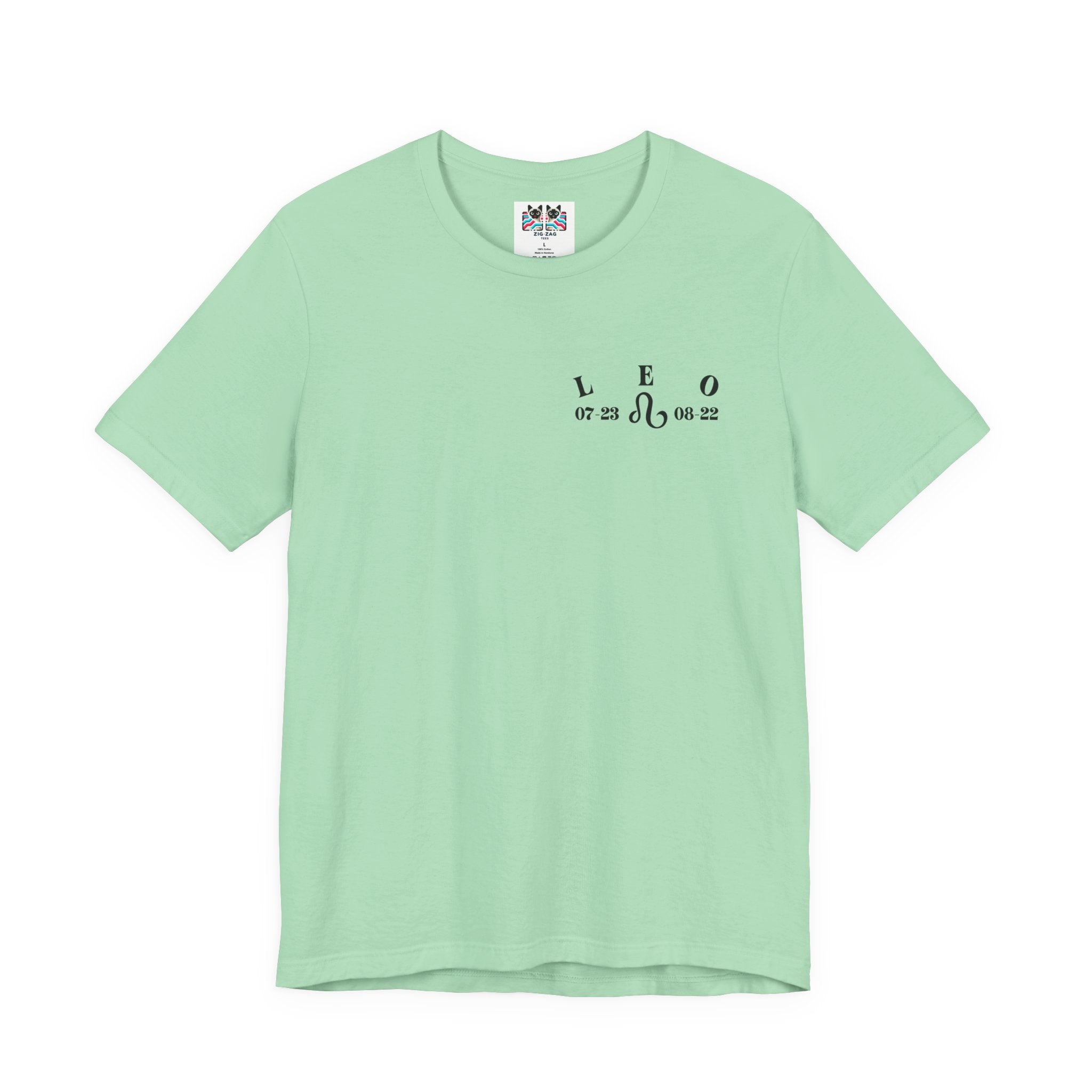 Leo Constellation & Floral Zodiac T-Shirt – July 23 to August 22