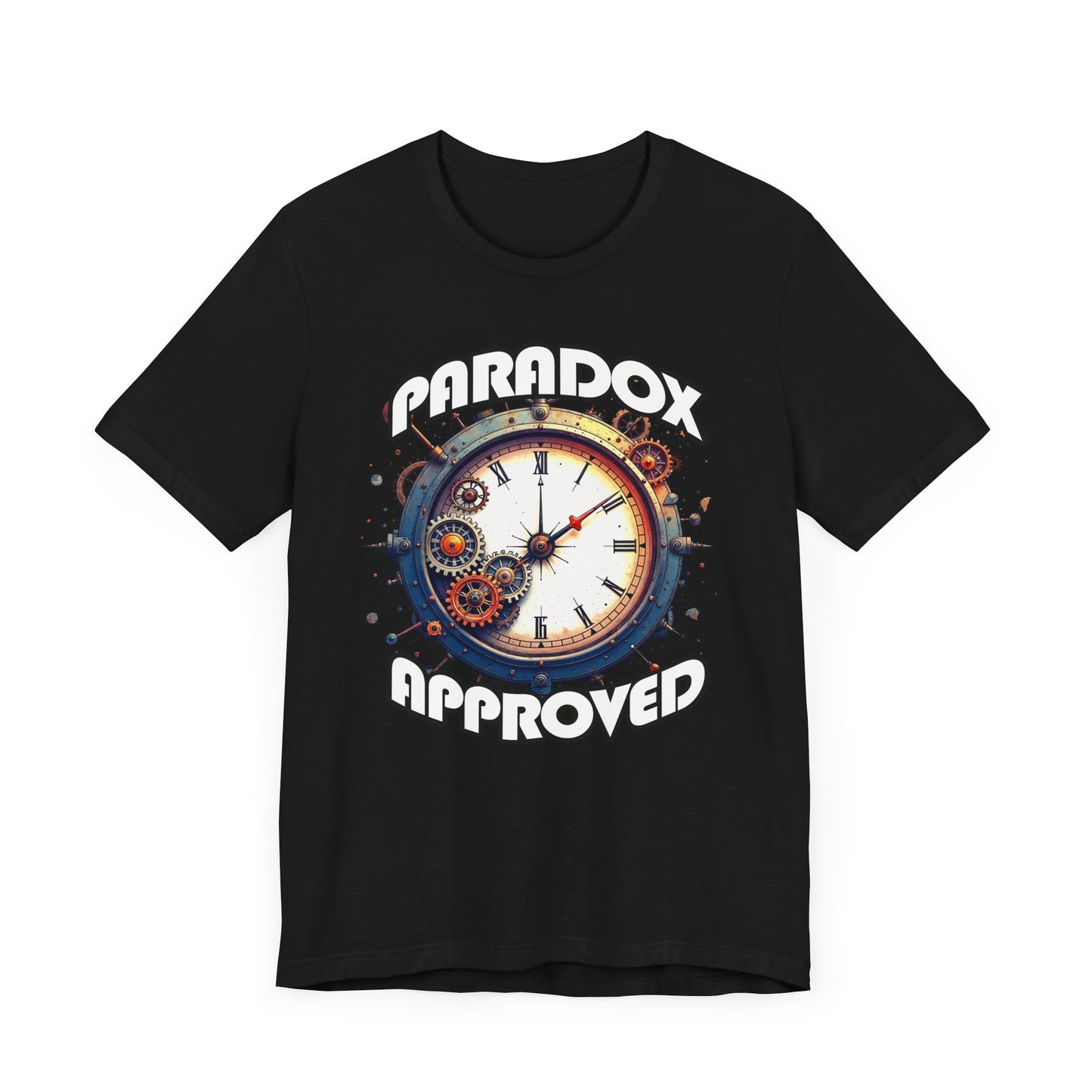 Paradox Approved Tee, Sci-Fi Logic Shirt, Time Travel Irony Tee, Time Theory Graphic Top, Timeline Twister Gift