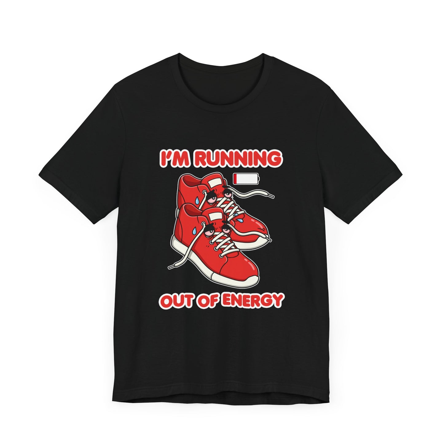 The Only Thing I Run Is Out of Patience Tee, Lazy Humor Shirt, Anti Fitness Graphic Tee, Sarcastic Energy Gift, No Cardio Top