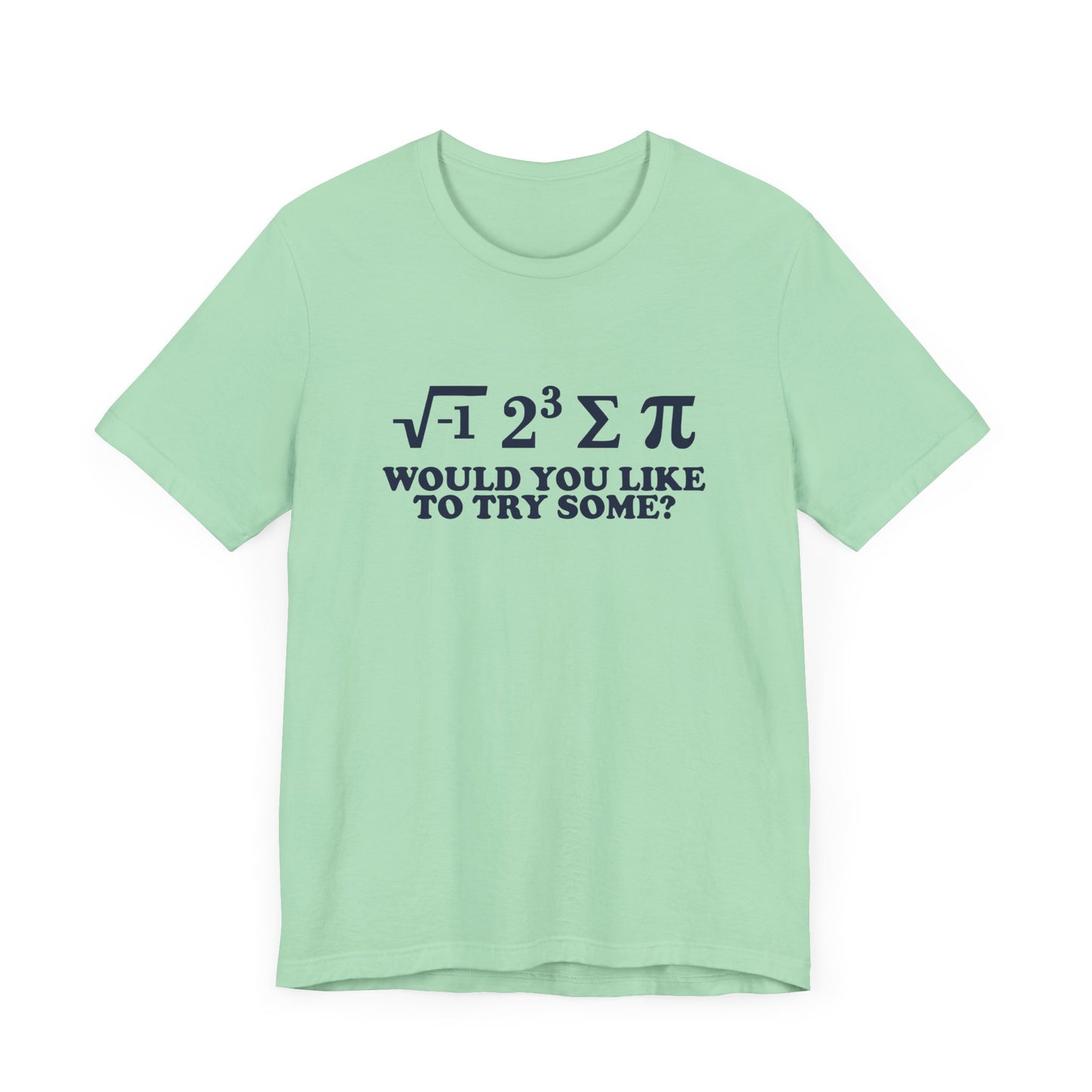 Math Joke T-Shirt – “i 8 Sum Pi” Funny Equation Graphic Tee