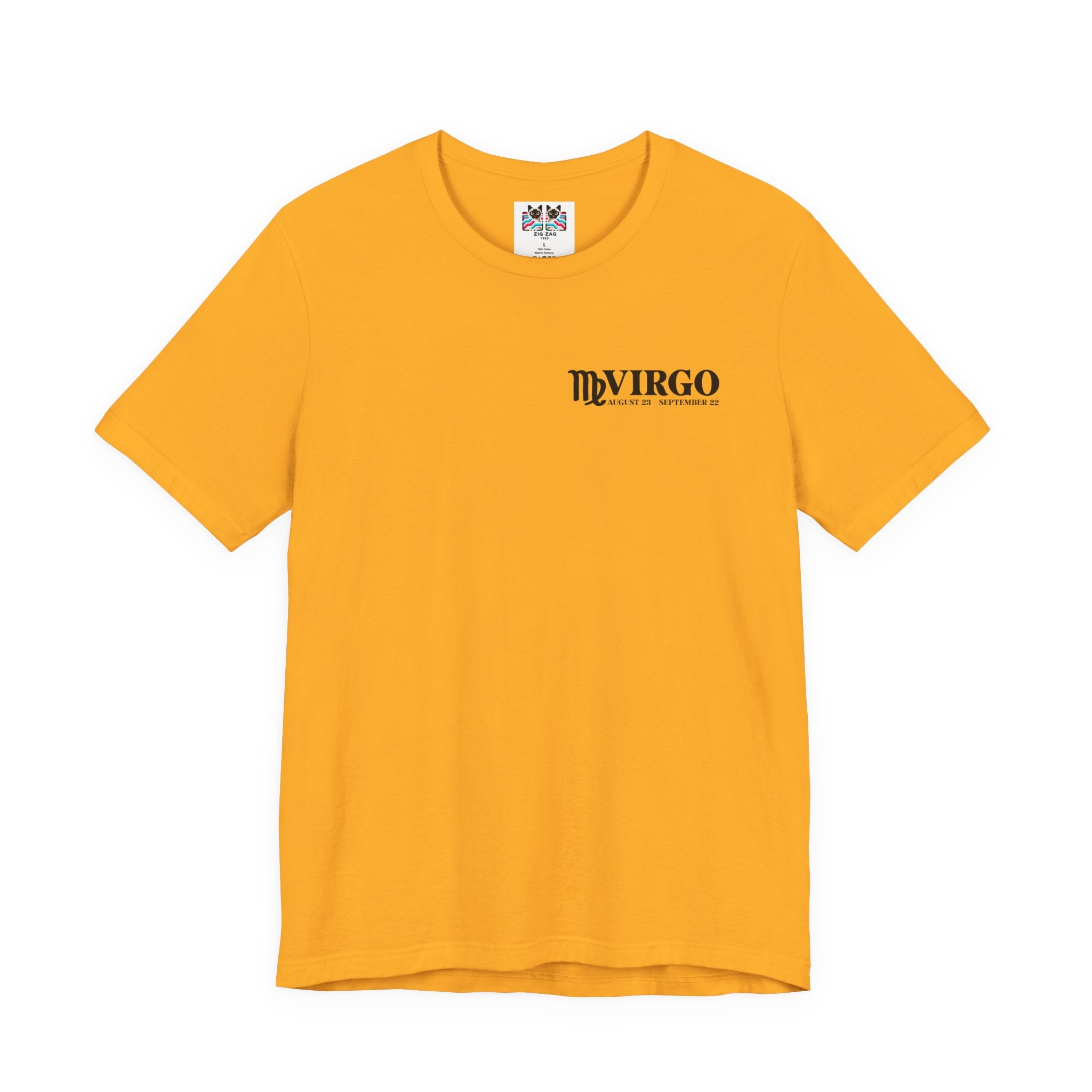 Virgo Lady Zodiac T-Shirt – Excellence Is Not an Act but a Habit