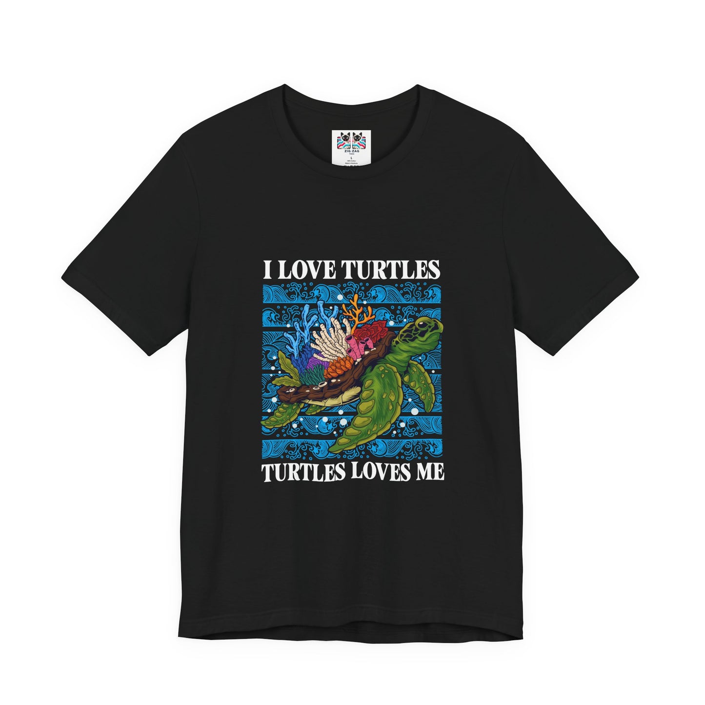Harmony with Nature Turtle Tshirt – A Lifelong Journey