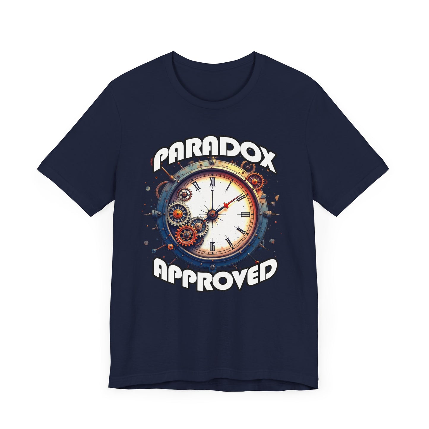 Paradox Approved Tee, Sci-Fi Logic Shirt, Time Travel Irony Tee, Time Theory Graphic Top, Timeline Twister Gift