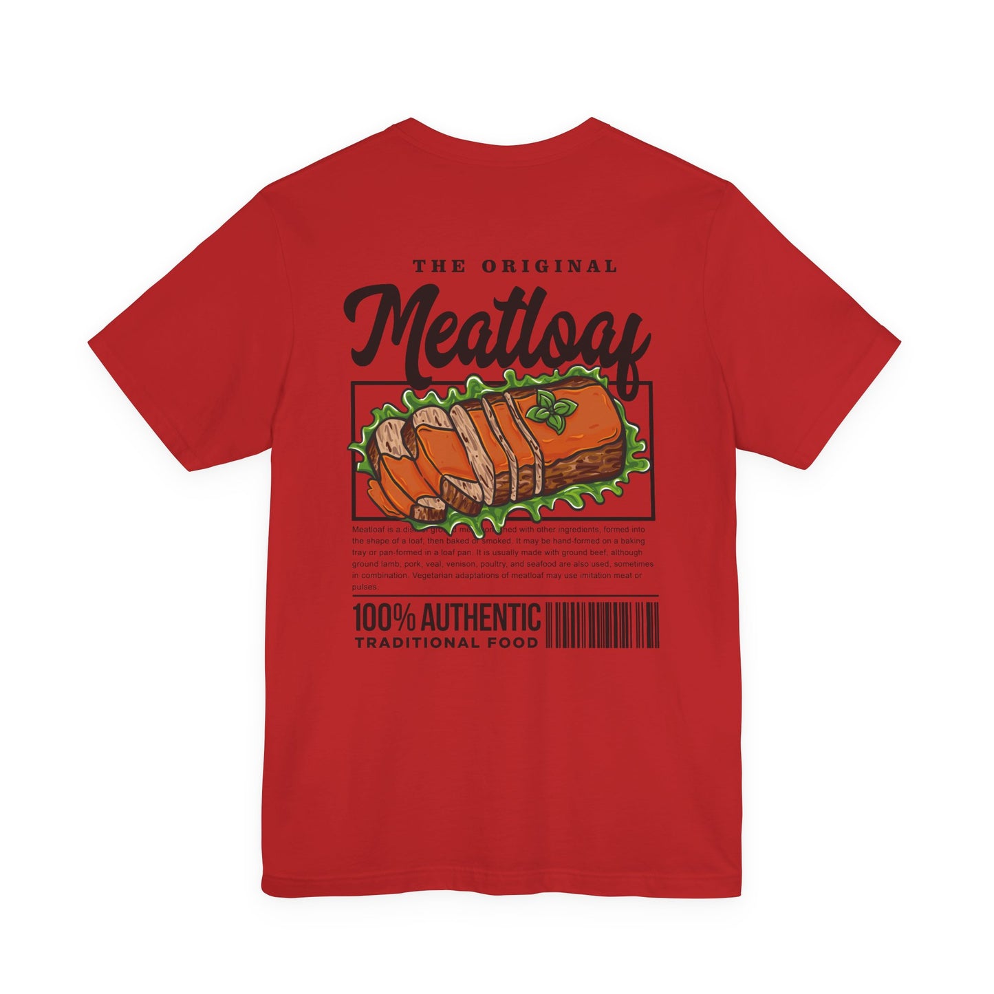 The Original Meatloaf Tshirt – Classic Comfort Food Icon