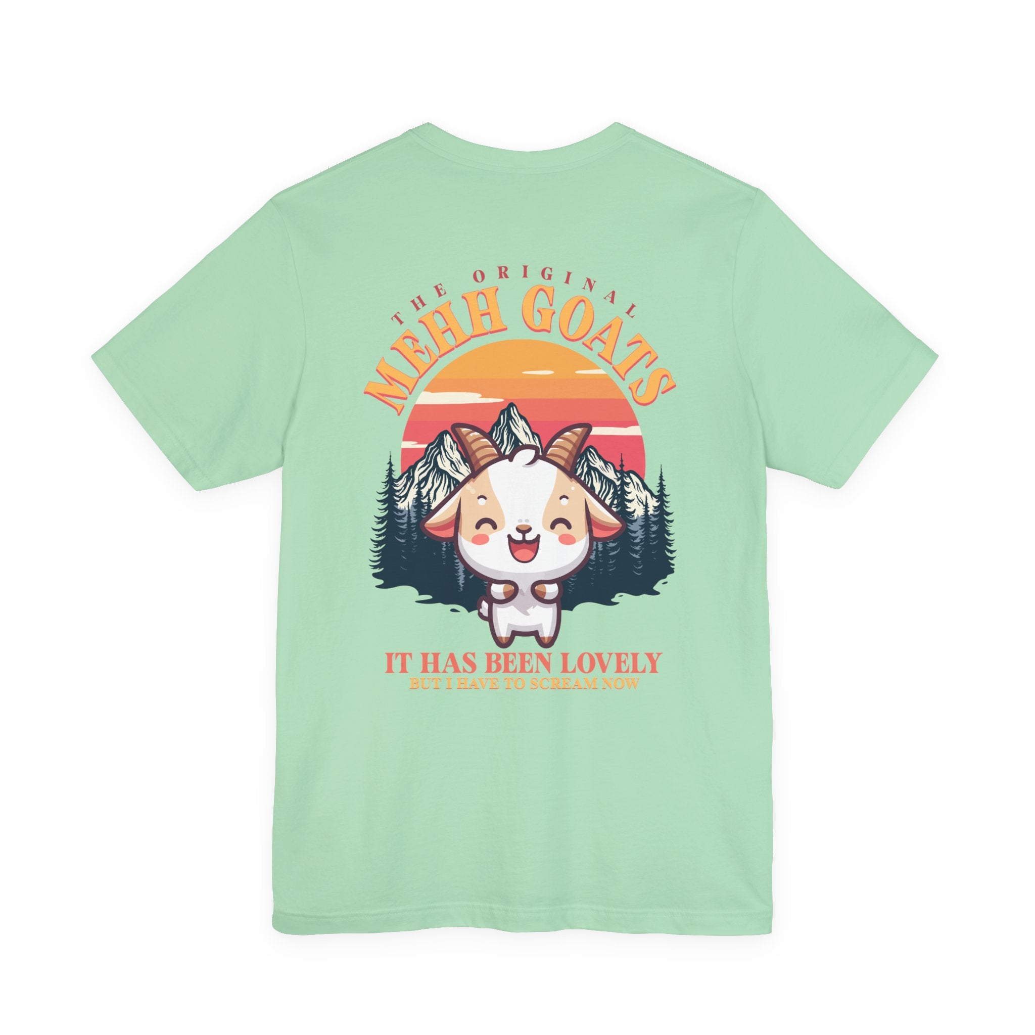 The Original MEHH GOATS Happy Laughing Goat T-Shirt