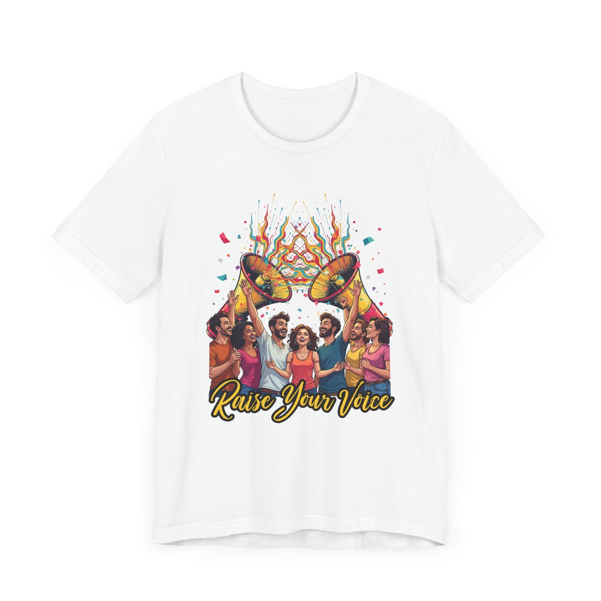 Raise Your Voice Shirt Speak Up Graphic Tee for Advocates Activists and Change Seekers Who Believe in Power Through Action and Awareness