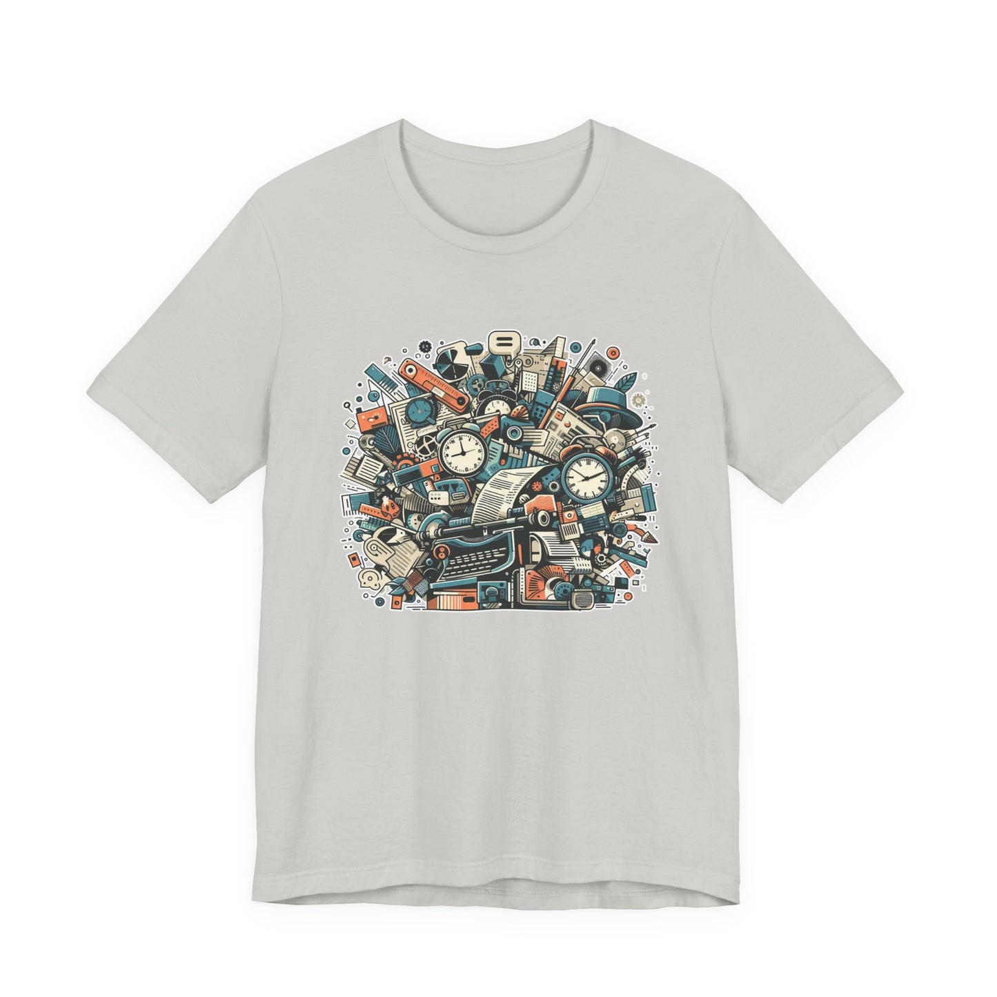 Urban Overload: Crowded Objects T-Shirt