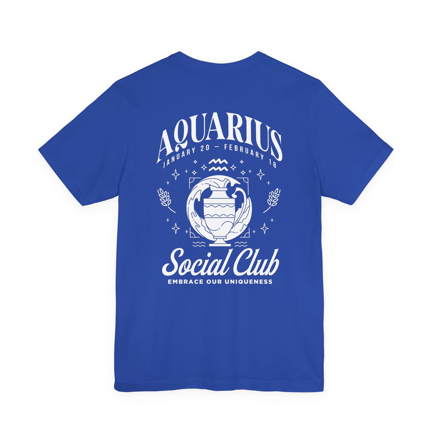 Aquarius Social Club T-Shirt – Embrace Our Uniqueness