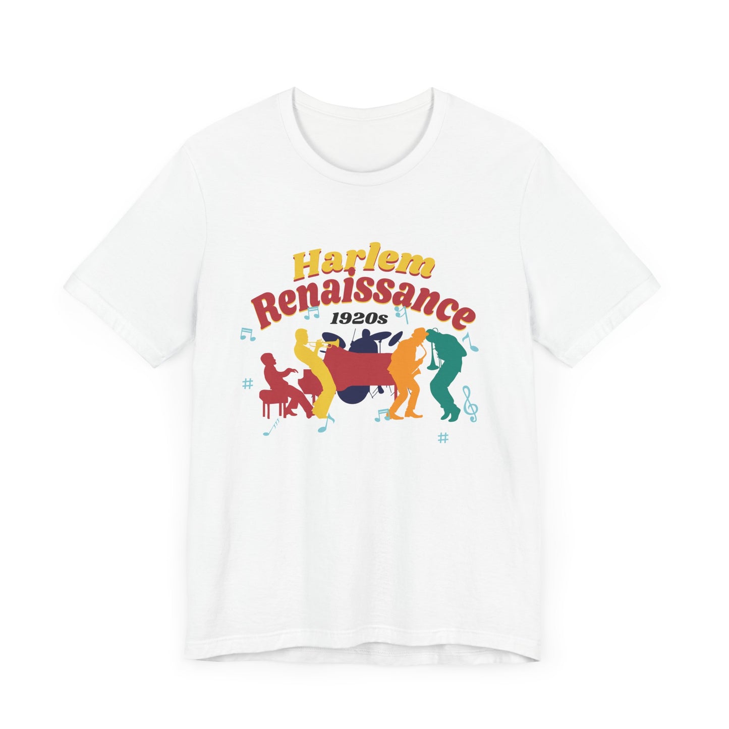 Harlem Renaissance 1920s   Official Graphic Statement Tee for History Buffs, Jazz Lovers, and Cultural Revival Enthusiasts Everywhere