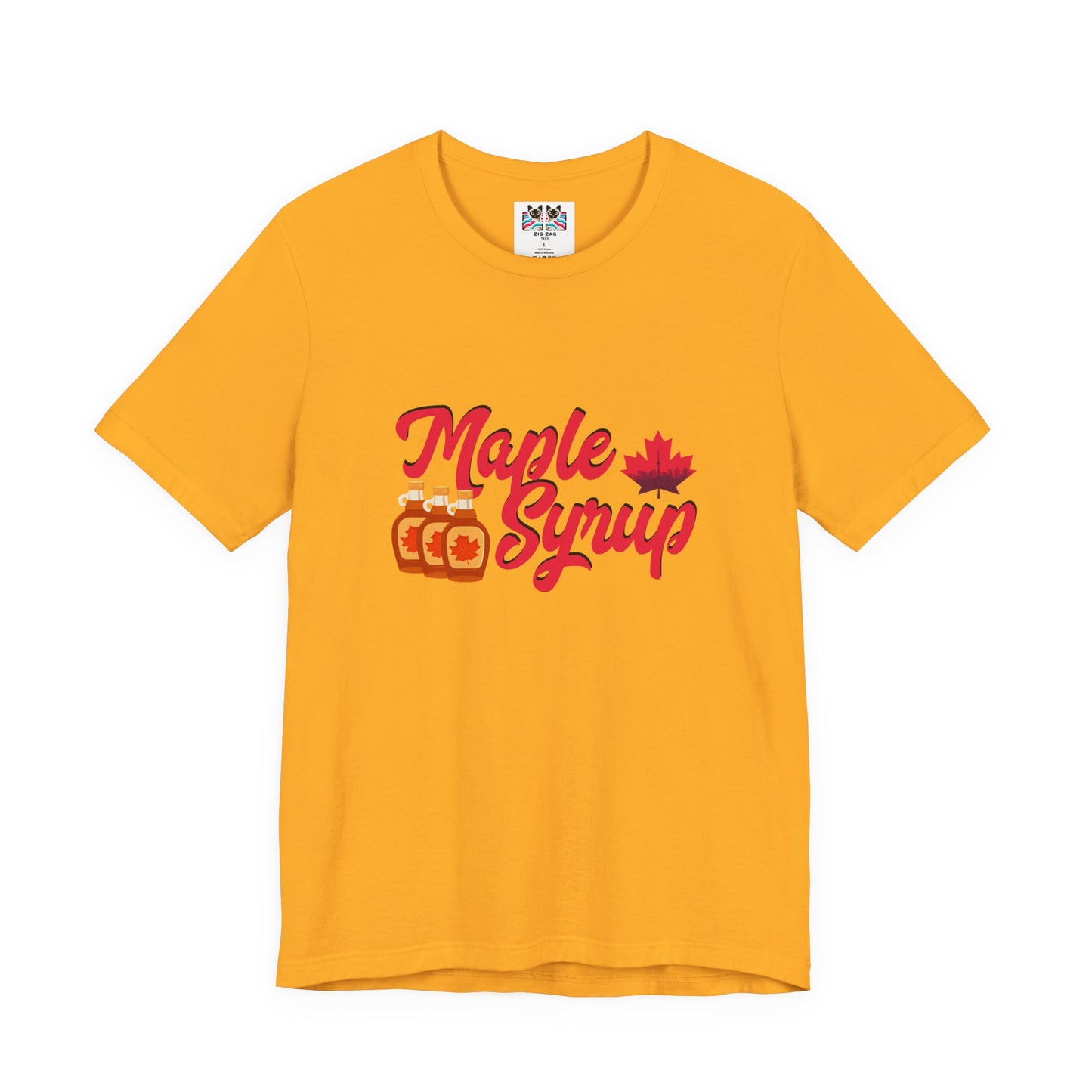 Maple Syrup Breakfast Lovers Tshirt – Waffles, Pancakes & Yogurt